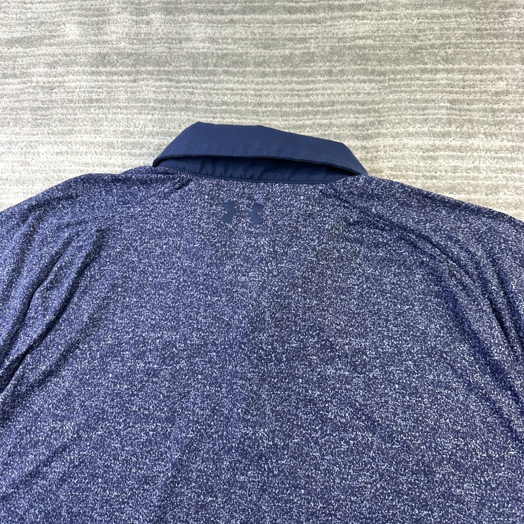 Under Armour Under Armour Polo Shirt Mens XL Blue Golf Iso Chill Short Sleeve Collared Button Size US XL / EU 56 / 4 - 4 Thumbnail