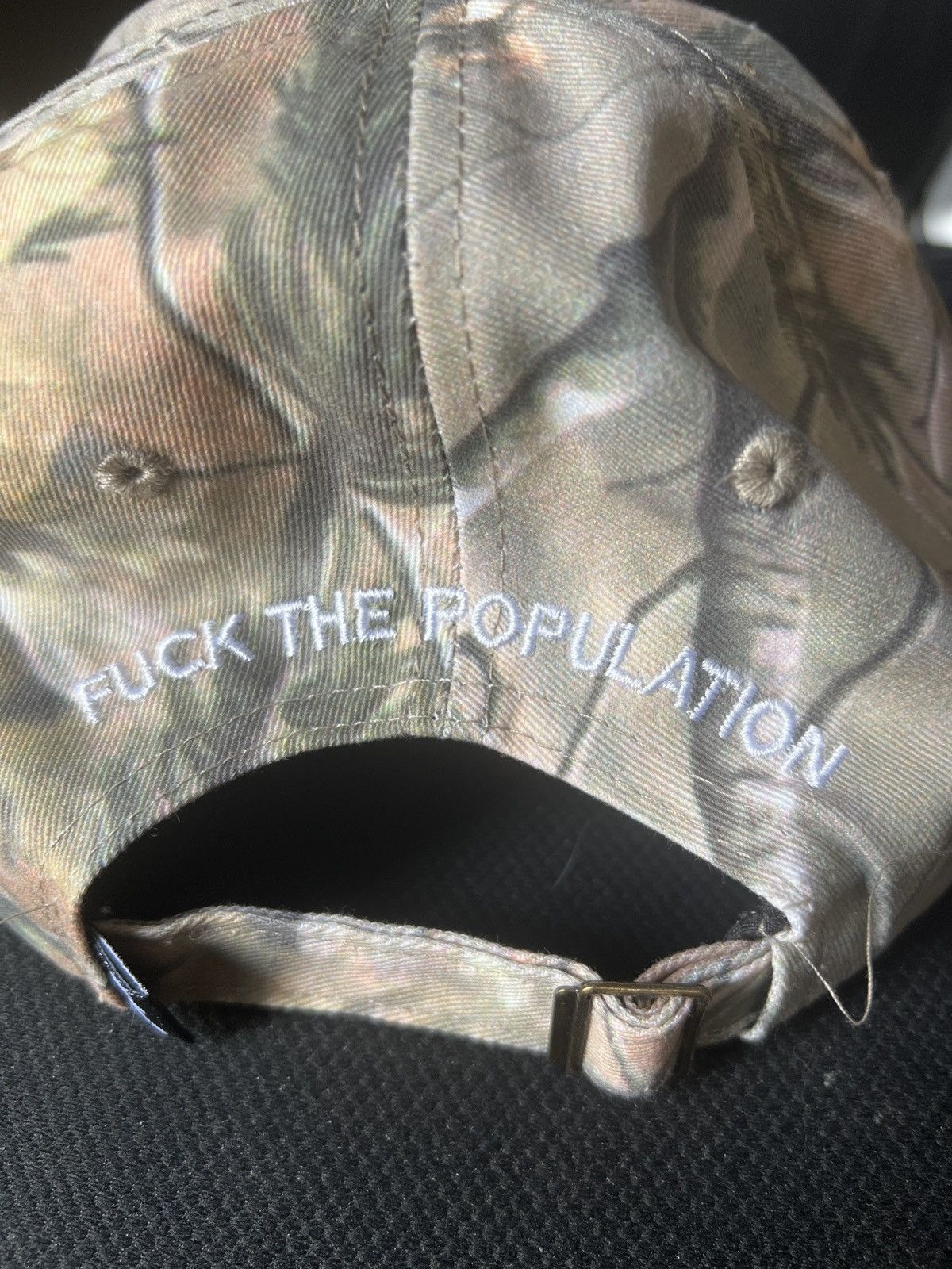 Fuck The Population Fuck The Population FTP Logo 6 Panel Tree Camo Hat Size ONE SIZE - 7 Thumbnail