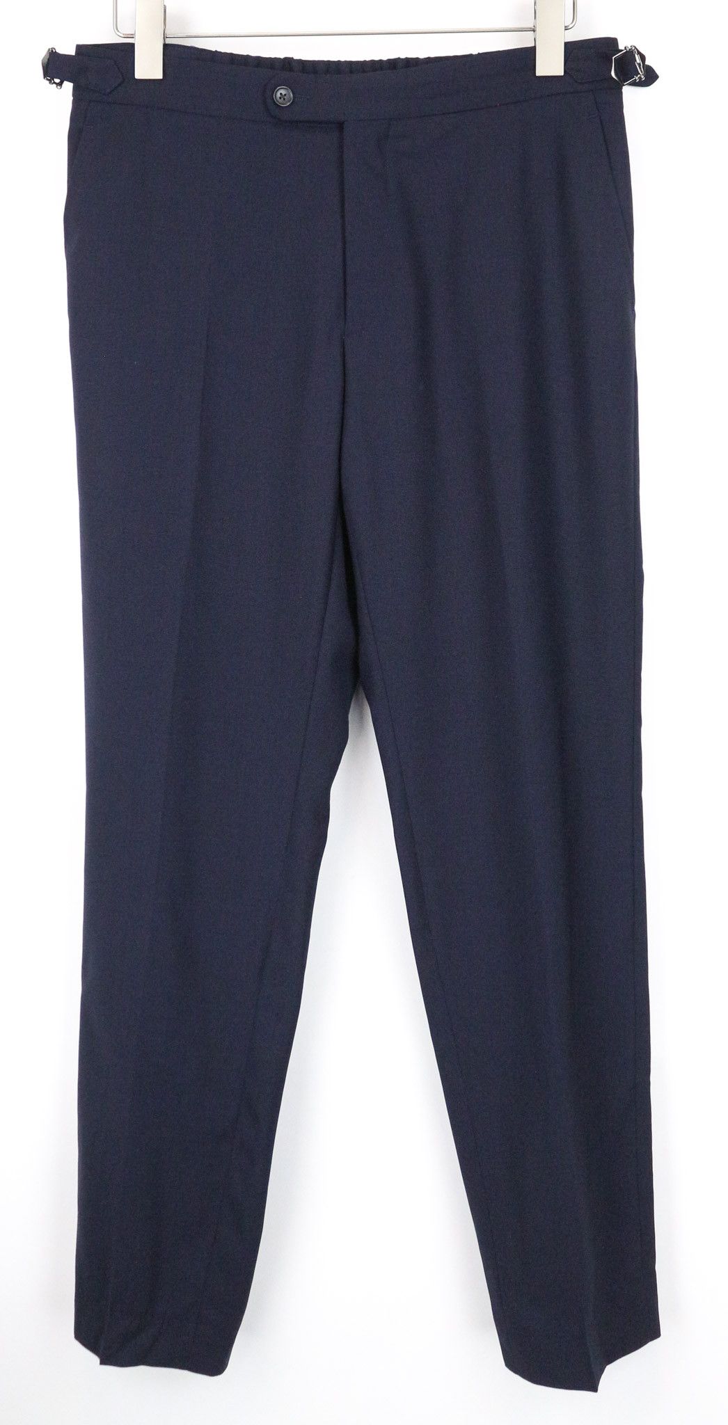 Suitsupply LA SPALLA UK38R Navy Wool Melange Suit 75033 Size 38R - 8 Thumbnail