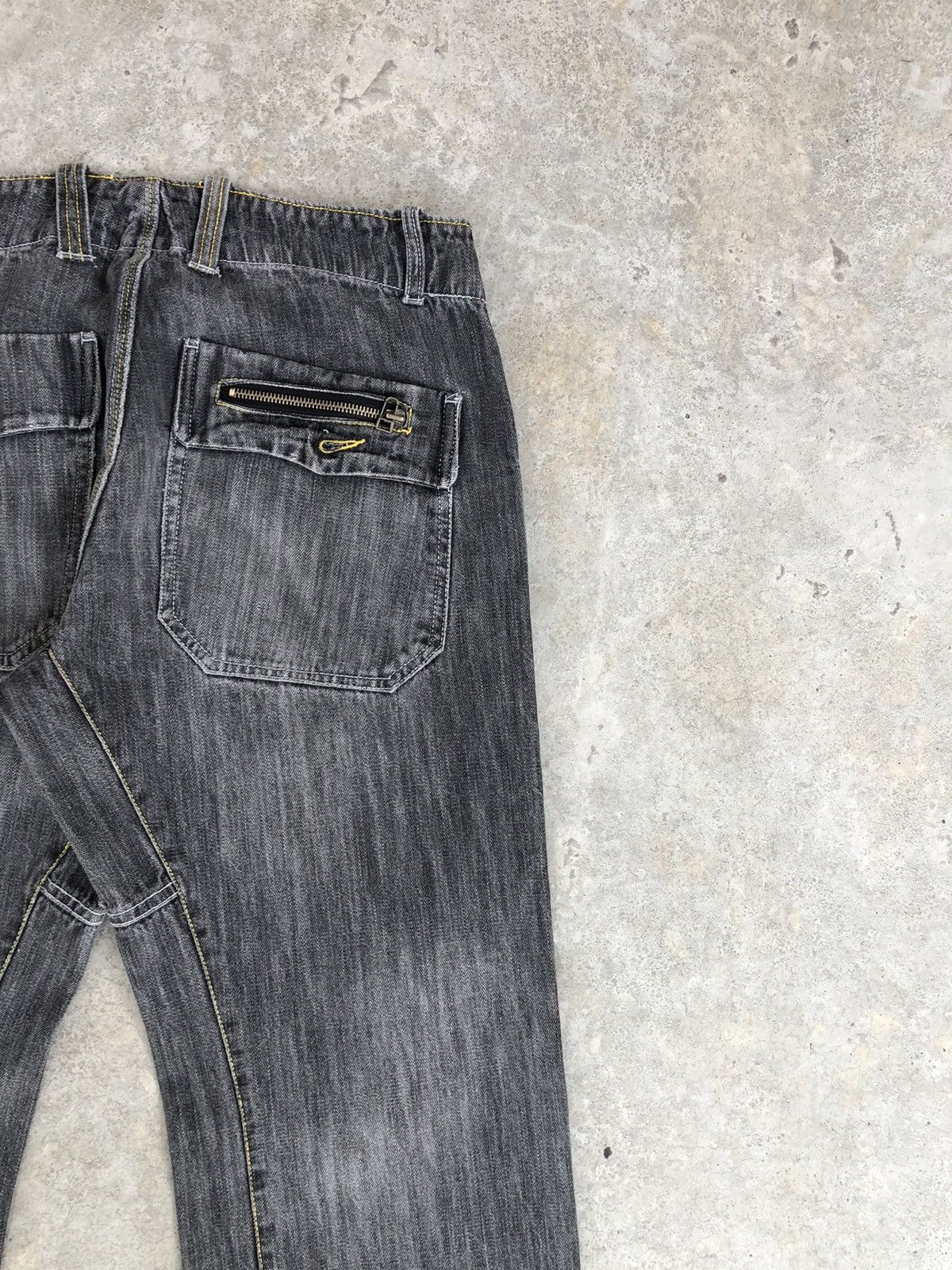 If Six Was Nine Dominate Handcrafted Flared Jeans Distressed Jeans Size US 33 - 10 Thumbnail