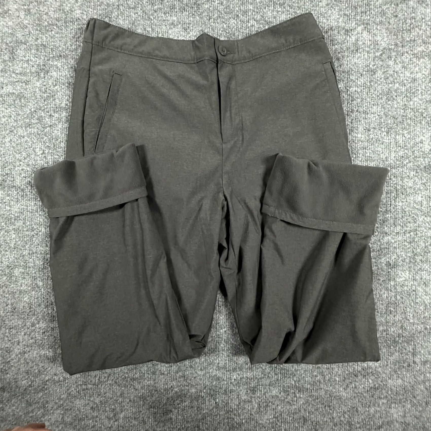 Vintage Stormpack Pants Mens Medium Gray Fleece Lined Water Resistant Outdoor Winter Warm Size US 31 - 5 Thumbnail