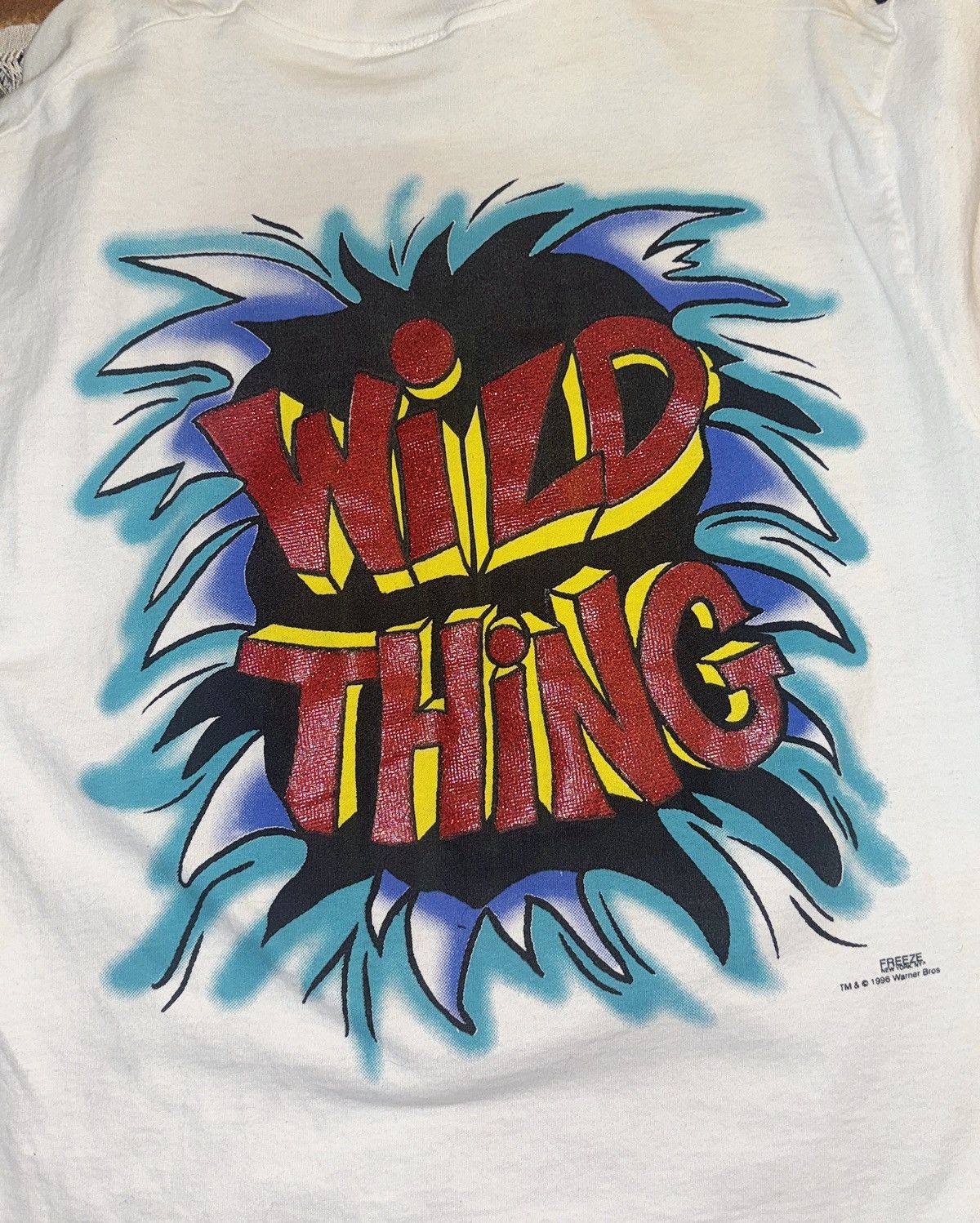 Vintage Looney Tunes Tweety Bird Spray Art Tshirt - 100% BRAND NEW Size US L / EU 52-54 / 3 - 4 Thumbnail