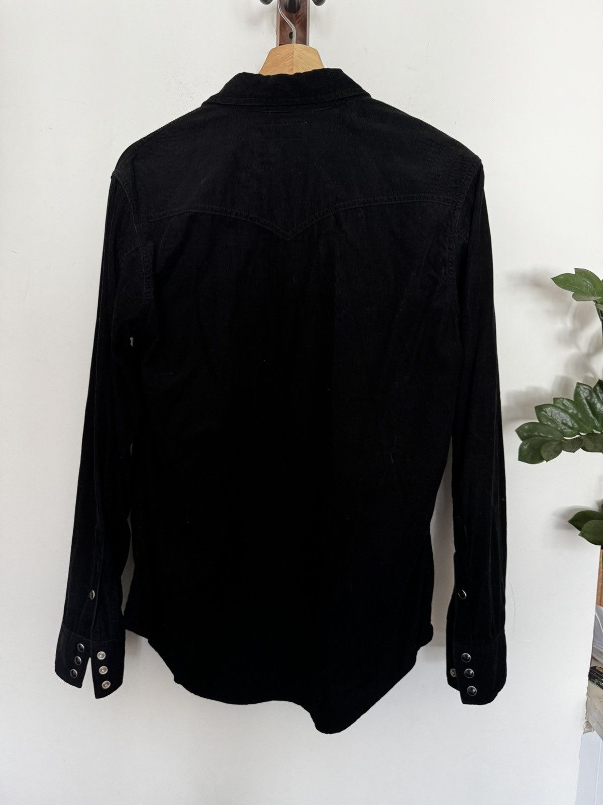 Saint Laurent Paris Corduroy Western Snap shirt Size US S / EU 44-46 / 1 - 4 Thumbnail