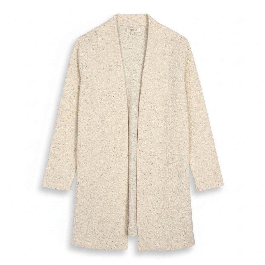 Madewell Madewell Open Sweater Women's XXS Cardigan Duster Cream Wool Size XXS / US 00 / IT 34 - 1 Thumbnail