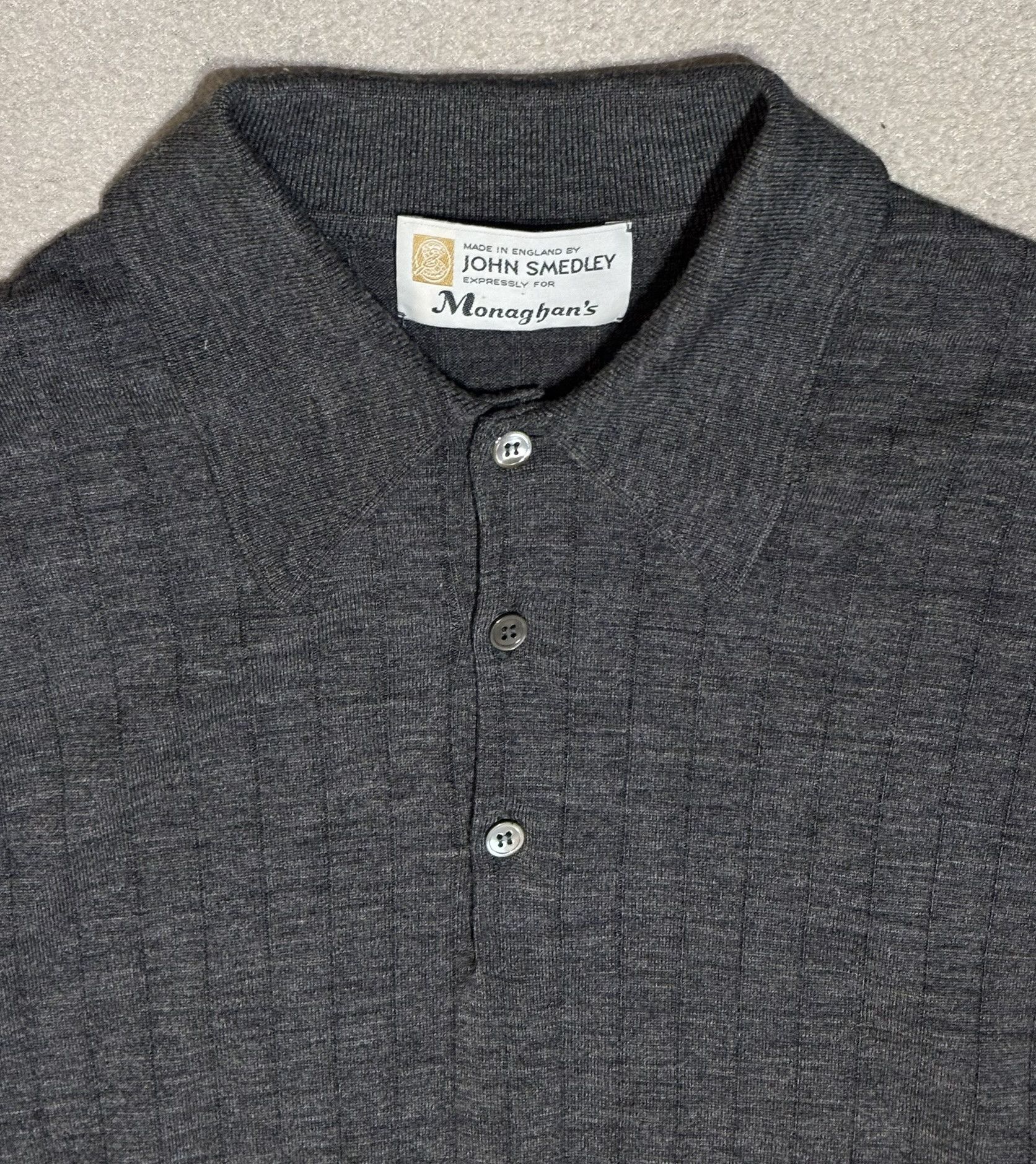 John Smedley Longsleeve Polo John Smedley vintage 80s Size. M Size US M / EU 48-50 / 2 - 12 Thumbnail