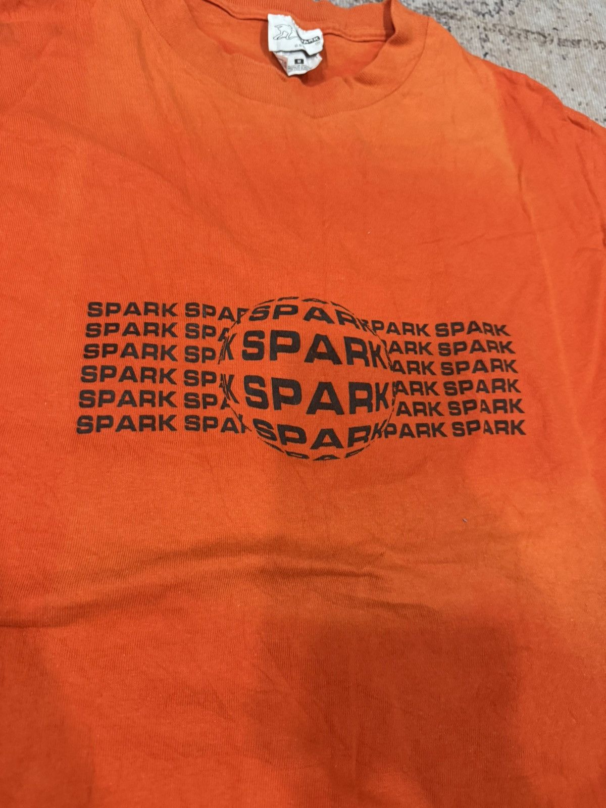 Vintage vintage SPARK - retro skate tee Size US M / EU 48-50 / 2 - 3 Thumbnail