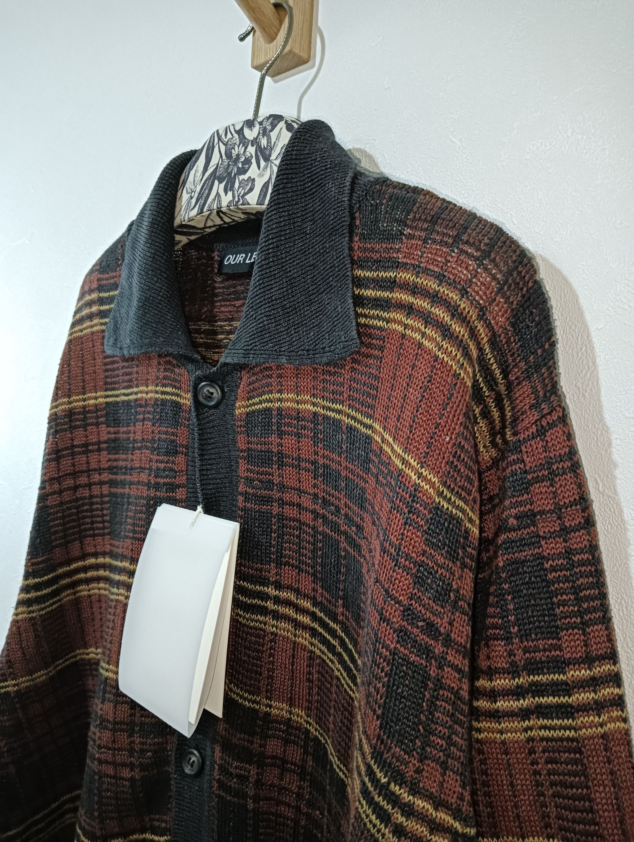 Our Legacy Rust Geezer Check Evening Polo Size US XL / EU 56 / 4 - 3 Thumbnail