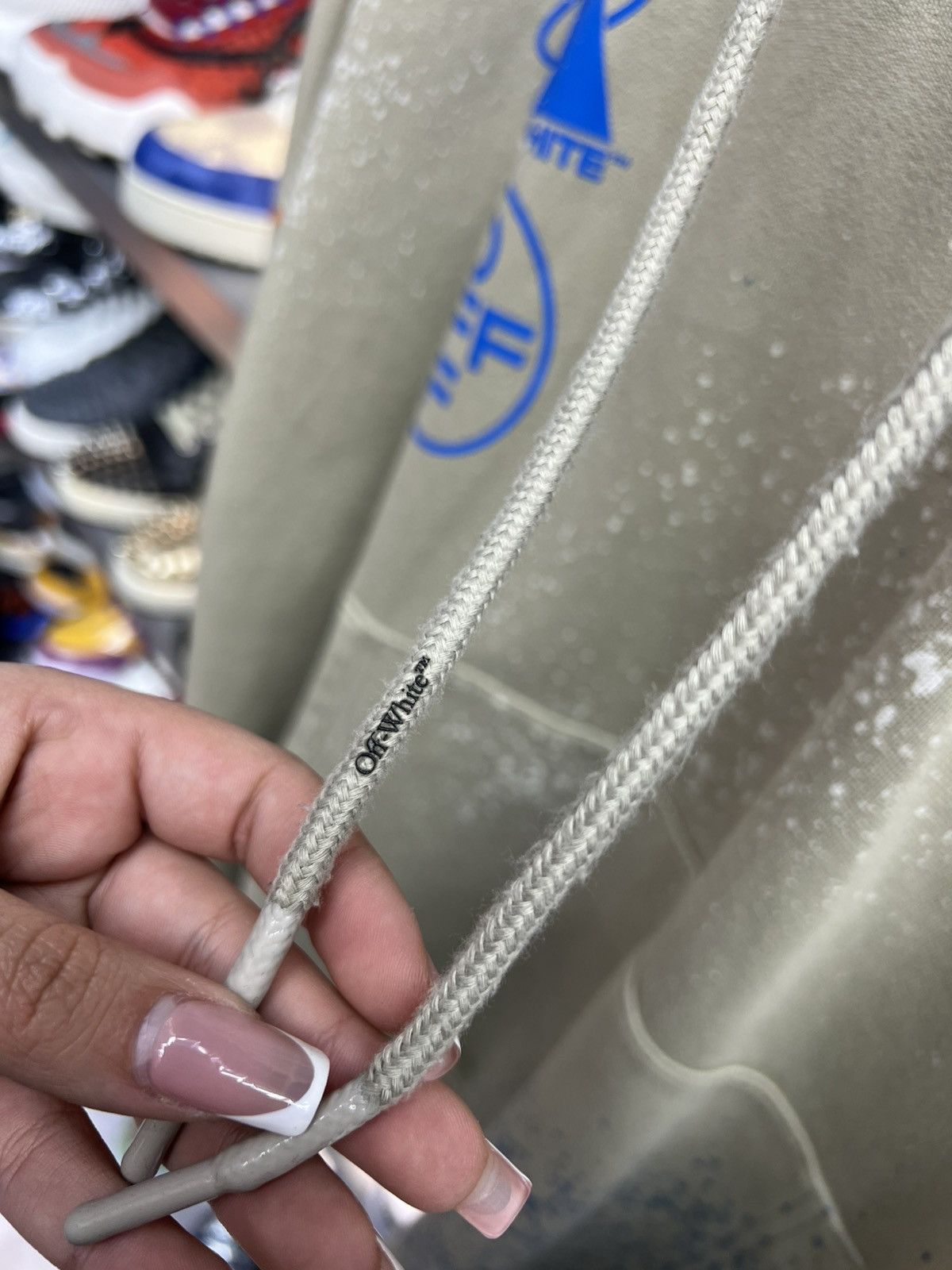 Off-White OffWhite Brown Paint Splatter Hoodie Size US XL / EU 56 / 4 - 9 Thumbnail