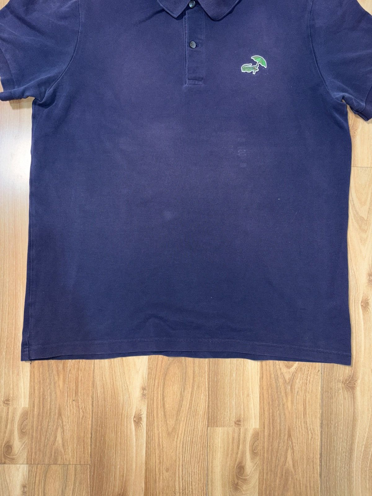 Lacoste Lacoste x Yazbukey Crocodile Umbrella Polo Shirt -Navy Blue Size US L / EU 52-54 / 3 - 5 Thumbnail