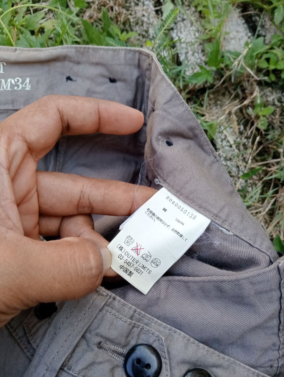 Nigel Cabourn NIGEL CABOURN CARGO PANTS - SIZE 34 Size US 34 / EU 50 - 8 Thumbnail
