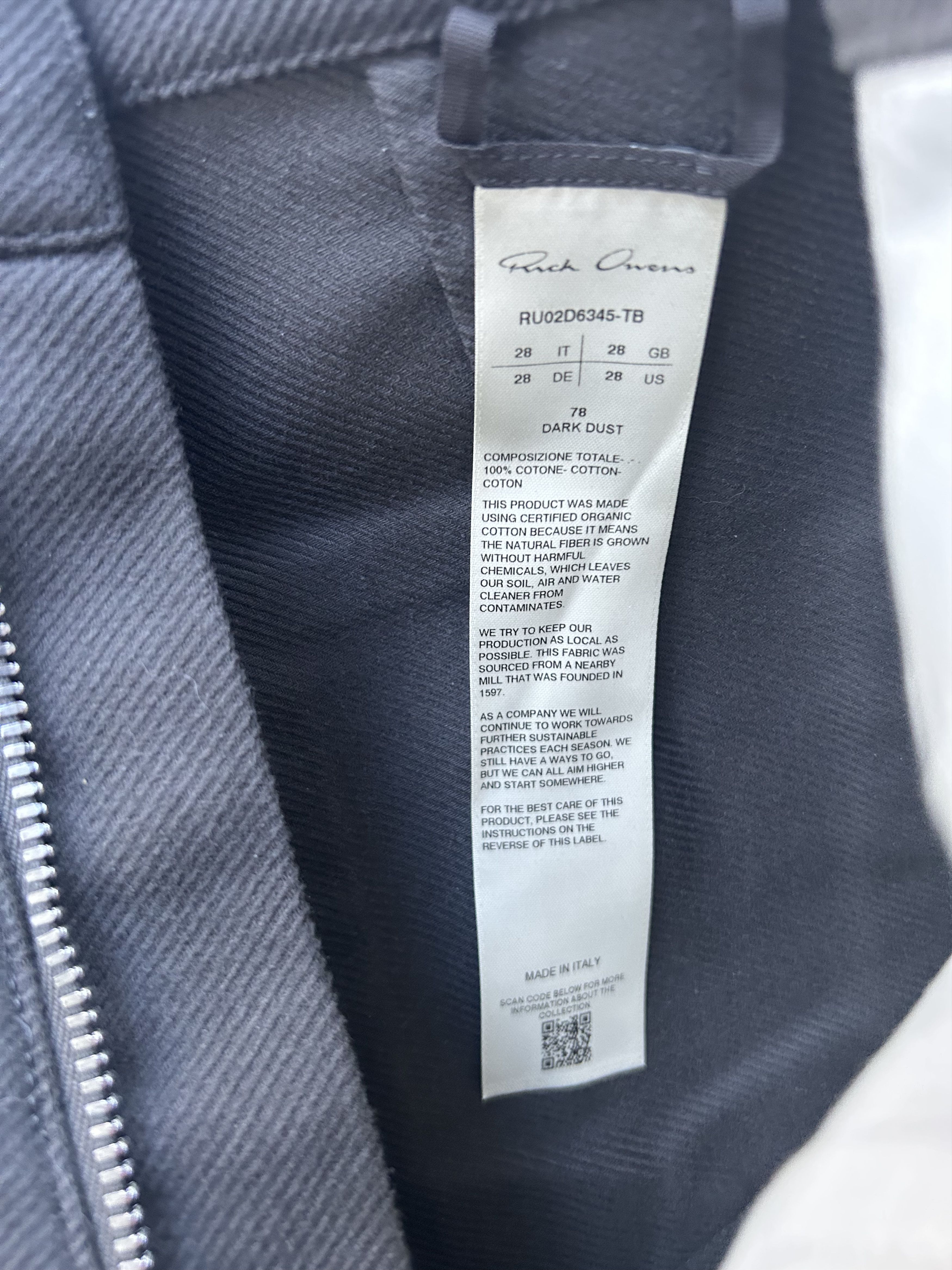 Rick Owens Gray Porterville Slivered Skirt Size US 28 / EU 44 - 7 Thumbnail