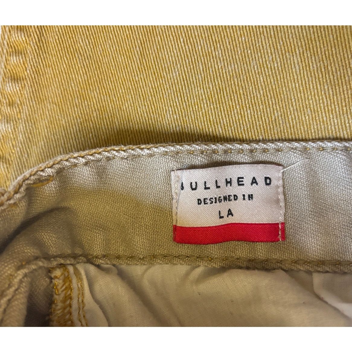 Bullhead Denim Co. BULLHEAD Denim Co. 31x32 Distressed Khaki Dillon Skinny Jean Size US 31 - 8 Thumbnail
