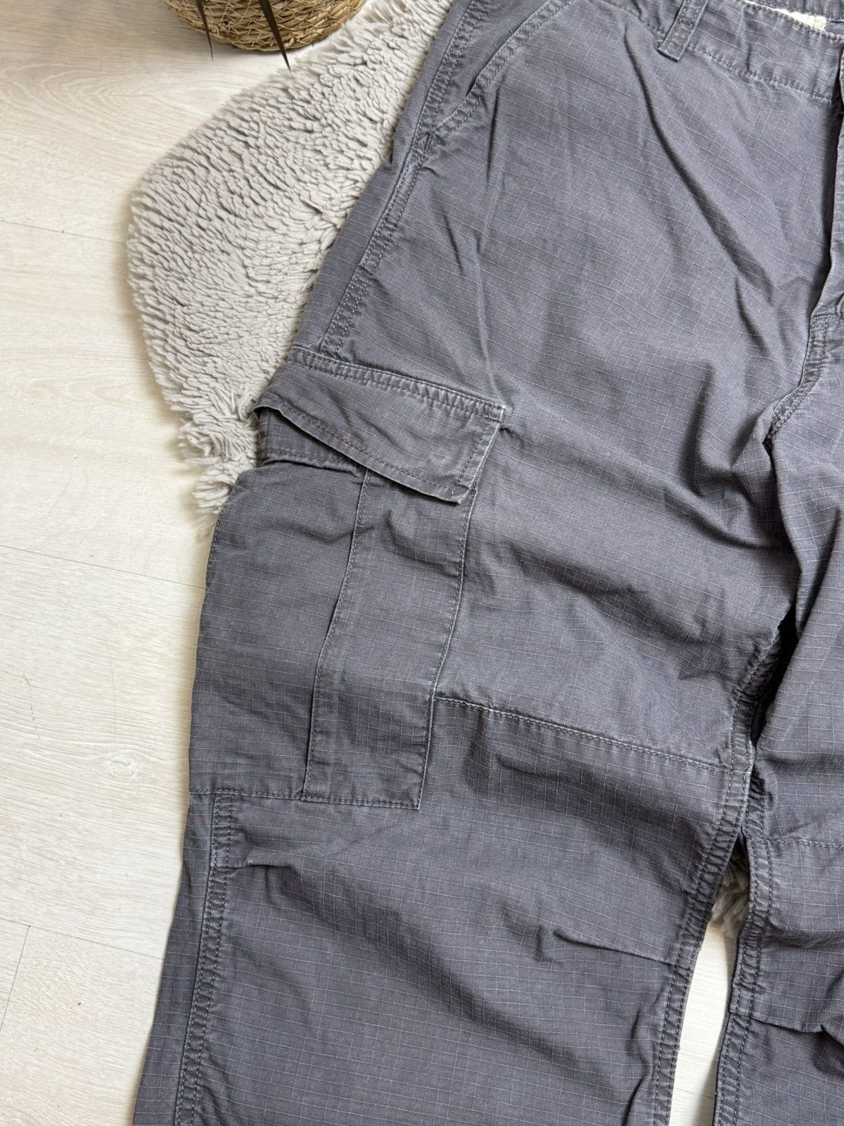 Carhartt × Vintage Carhartt vintage cargo baggy pants Center logo multi pocket Size US 34 / EU 50 - 7 Thumbnail