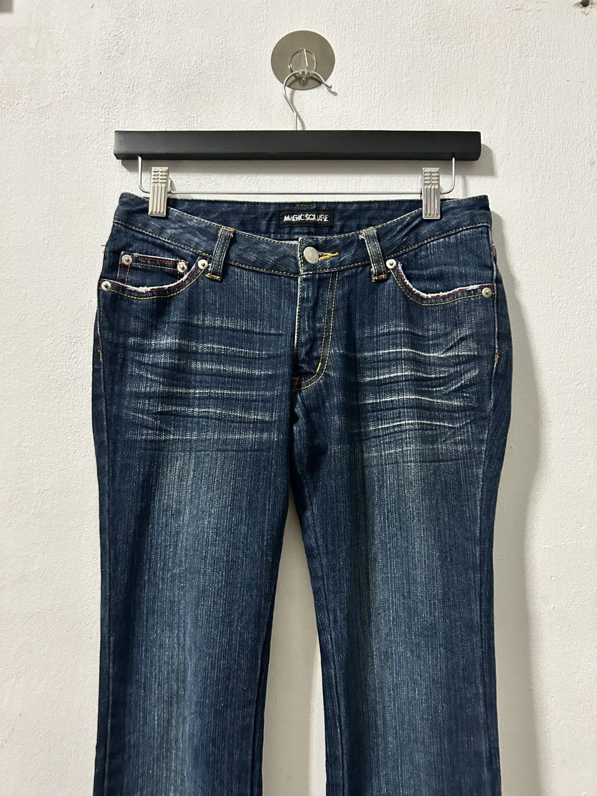 Japanese Brand Magic square flare jeans Size 27" / US 4 / IT 40 - 3 Thumbnail