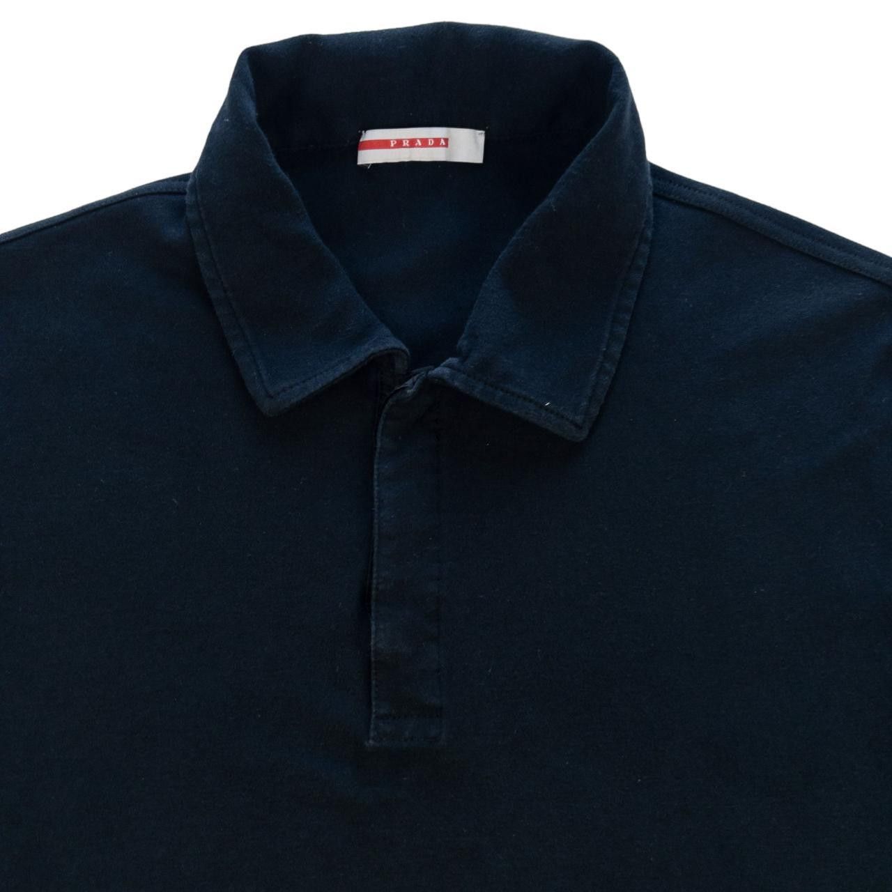 00s PRADA Sport Logo Polo Shirt – Size M Prada Sport Logo Polo Shirt SS (M) – fordgarmz