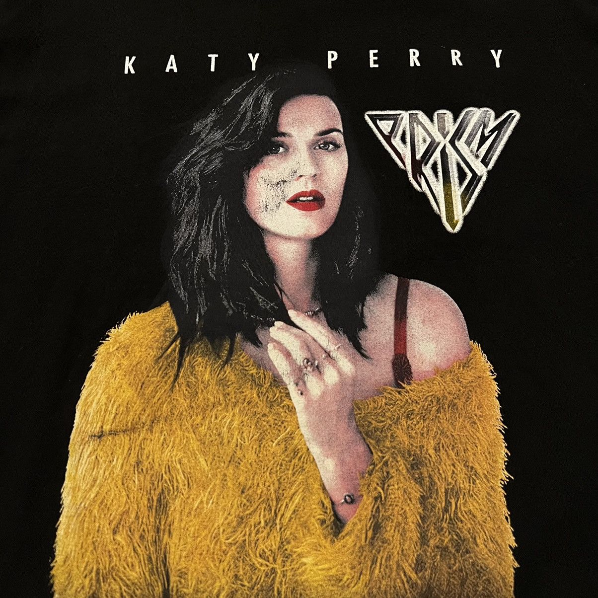image of Vintage Katy Perry Prism Tour Tee Katy Perry Photo T Shirt in Black, Men's (Size XL)