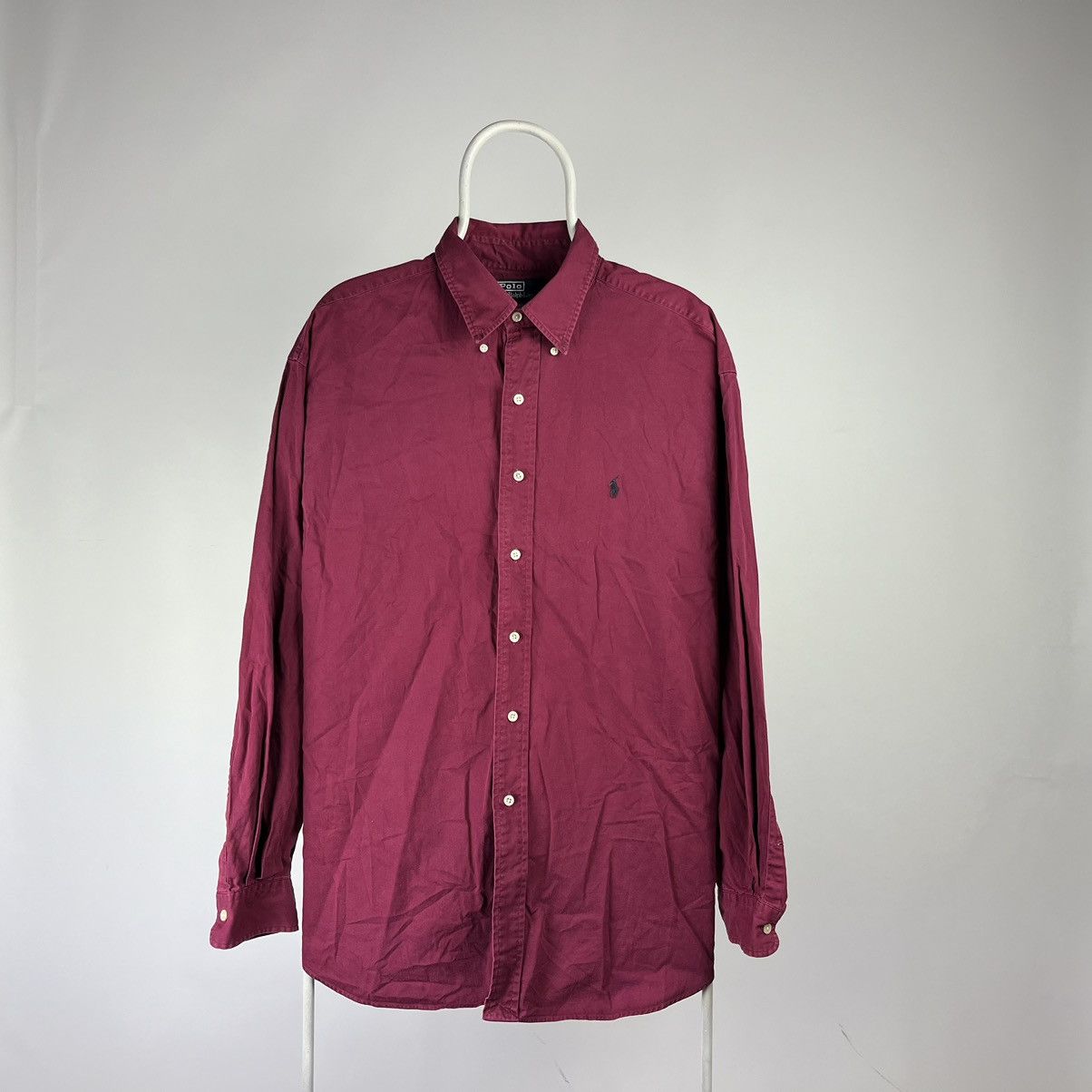 Polo Ralph Lauren Polo Ralph Lauren shirt blade cotton size XLarge Size US XL / EU 56 / 4 - 1 Thumbnail