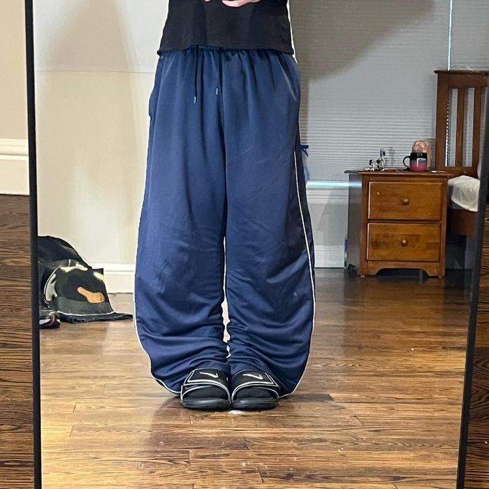 Navy Blue Reebok Track Pants 