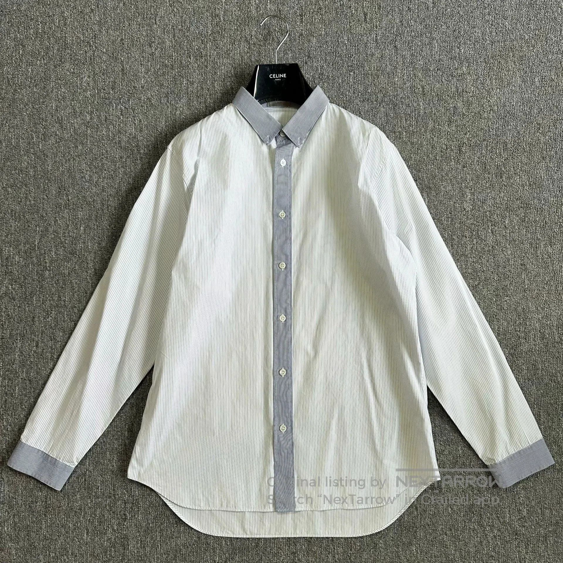 Dior dior long sleeve striped shirt jacket. Size US M / EU 48-50 / 2 - 1 Thumbnail