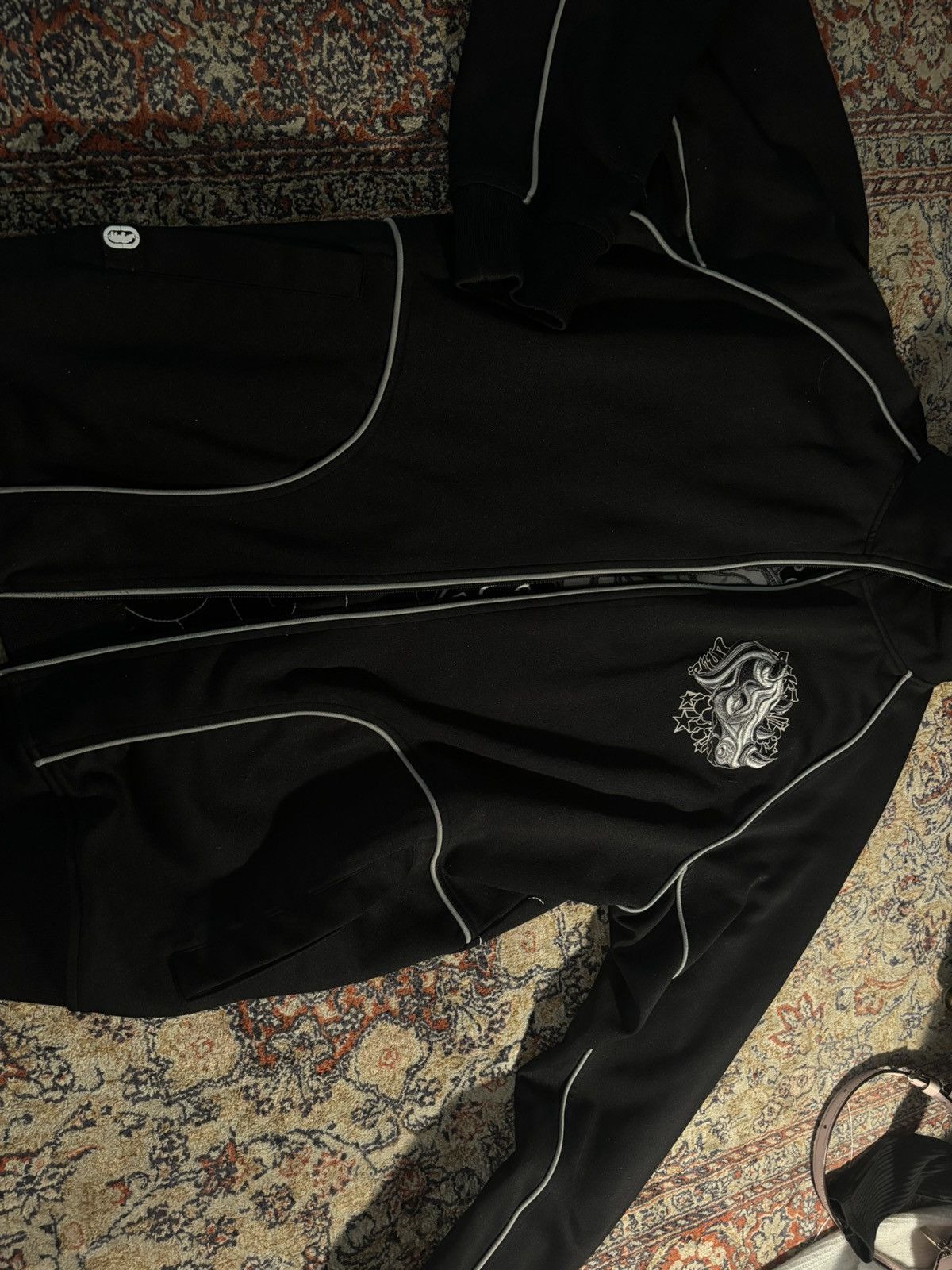 Ecko Unltd. × Vintage Ecko Untld. Rhino Fullzip Tracksuit jacket Size US M / EU 48-50 / 2 - 3 Thumbnail