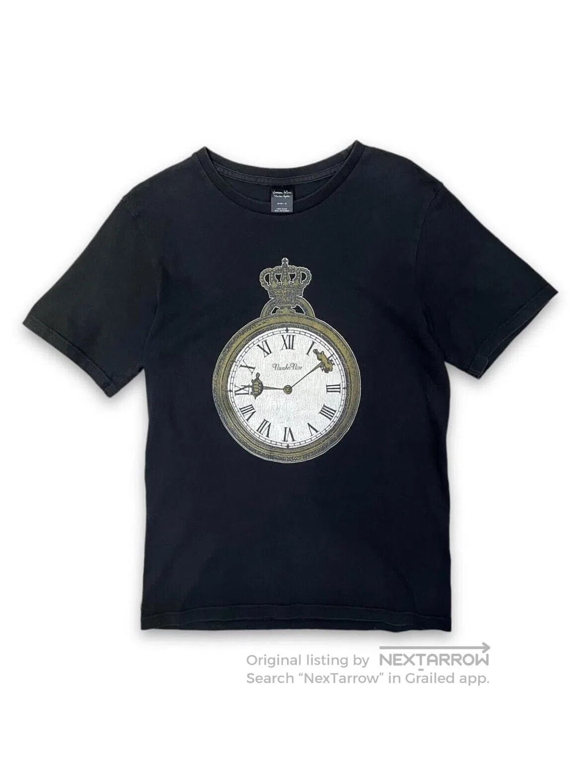 Number (N)ine Vintage Number Nine Short Sleeve T-Shirt. Size US M / EU 48-50 / 2 - 1 Thumbnail