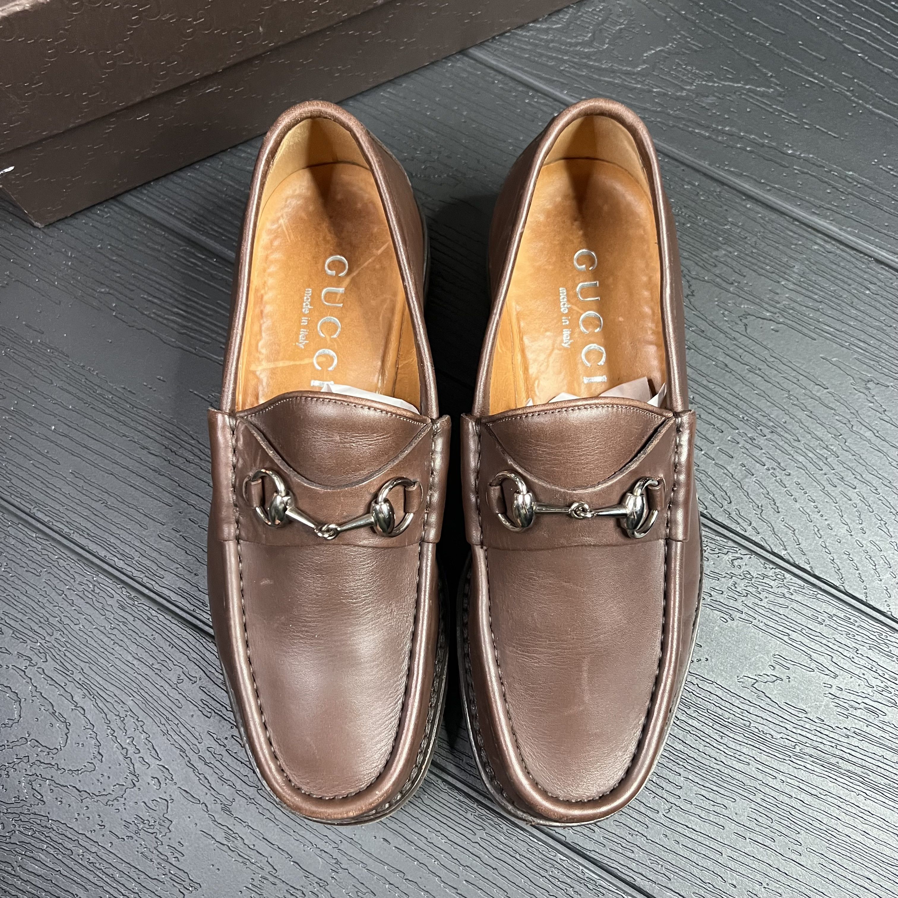 Gucci Gucci Horsebit Loafer Brown Size US 8 / EU 41 - 8 Thumbnail