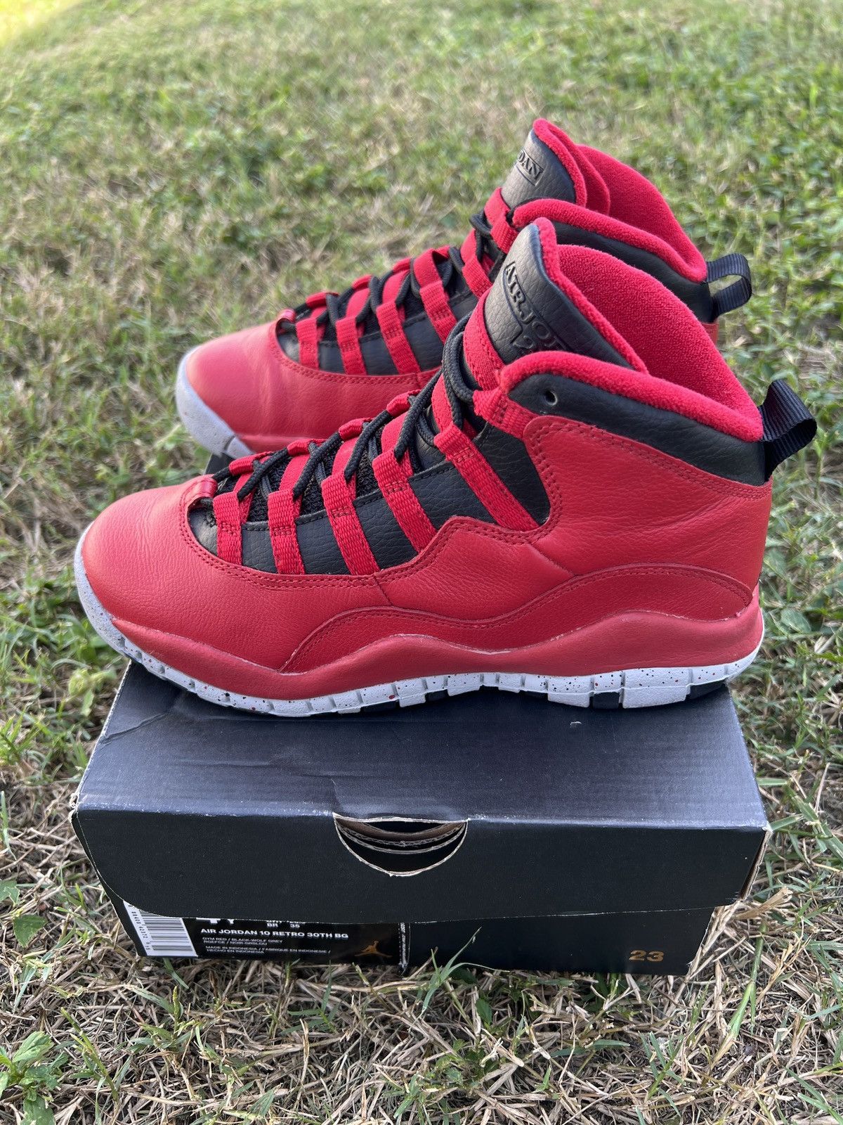 Jordan Brand × Nike Air Jordan 10 “Bulls Over Broadway” Size US 4.5 / IT 34.5 - 4 Thumbnail