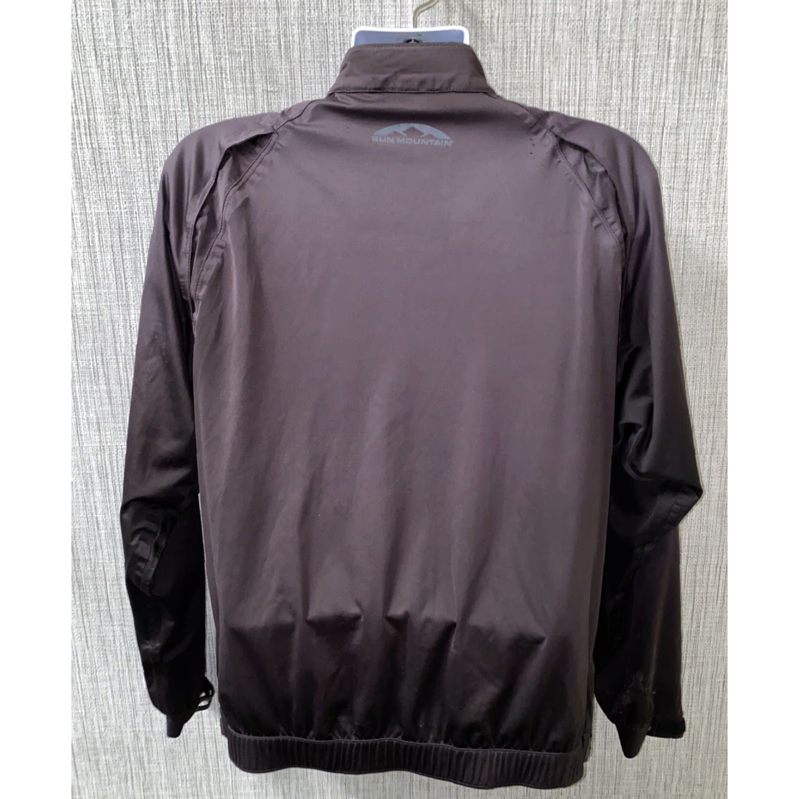 Vintage Sun Mountain Mens Brown Polyester Full Zip Jacket M Regular Size Full Zip Jacket Men Brown Sun Mountain Size US M / EU 48-50 / 2 - 5 Thumbnail