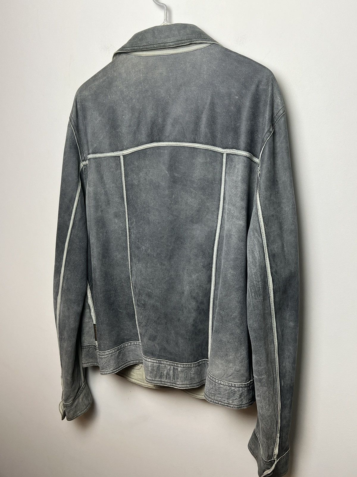 Giorgio Armani armani y2k reversible leather/suede jacket Size US L / EU 52-54 / 3 - 9 Thumbnail