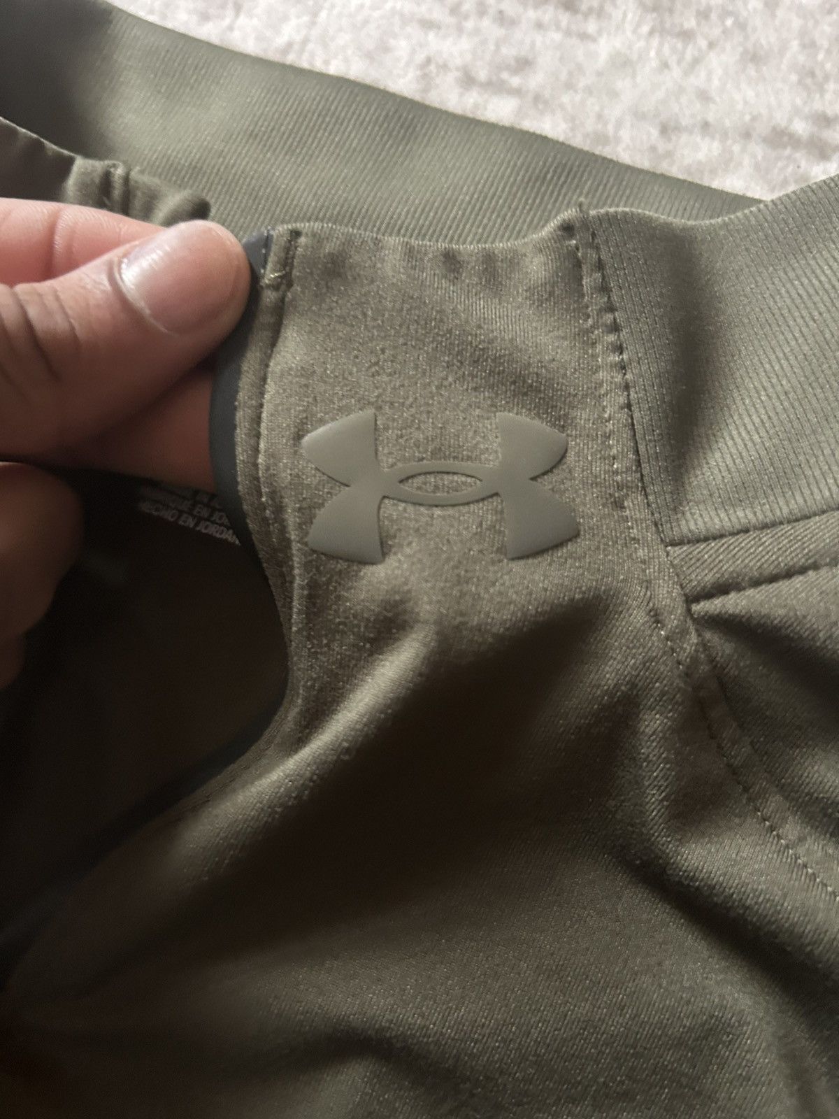 Under Armour Moss green UA quarter zip Size US S / EU 44-46 / 1 - 4 Thumbnail