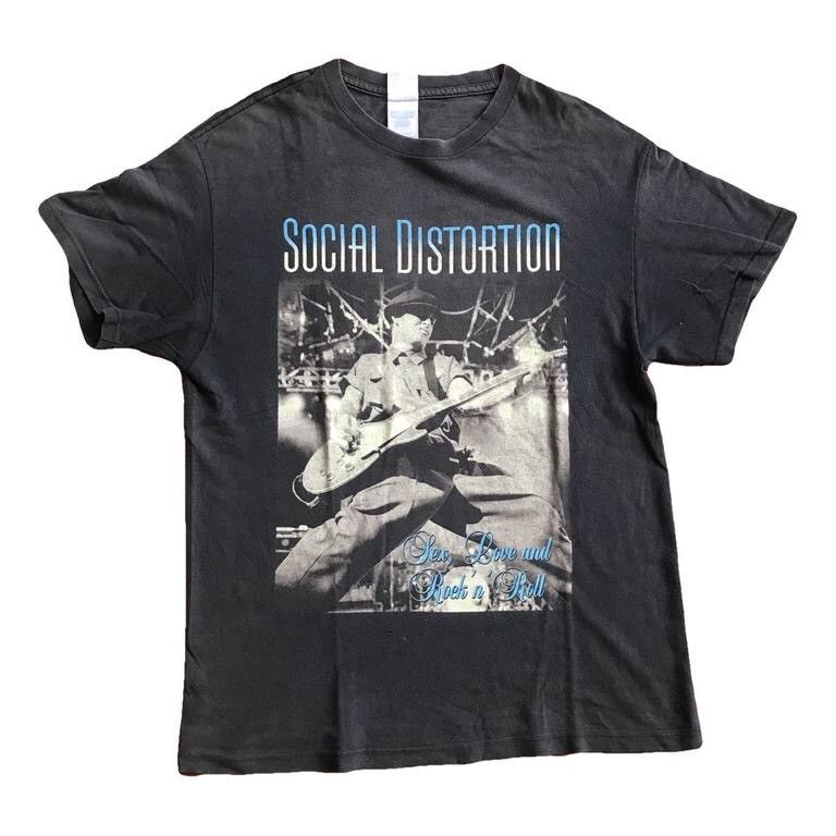 Band Tees × Vintage Social Distortion sex love rock n roll tour shirt Size US M / EU 48-50 / 2 - 1 Thumbnail