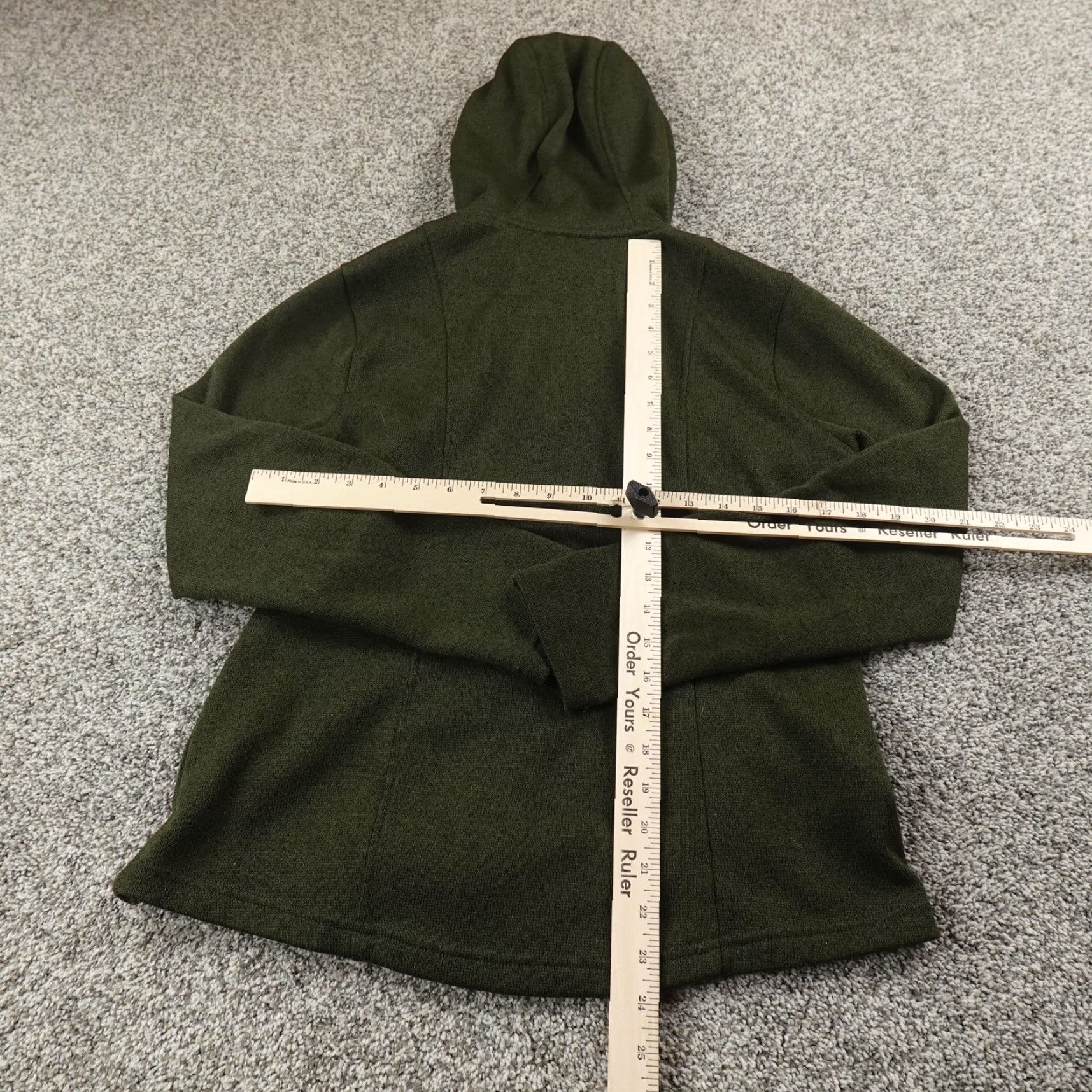 Eddie Bauer Eddie Bauer Jacket Womens L Green Fleece Hooded Quilted Full Zip Outdoor Coat Shirt? Size L / US 10 / IT 46 - 5 Thumbnail