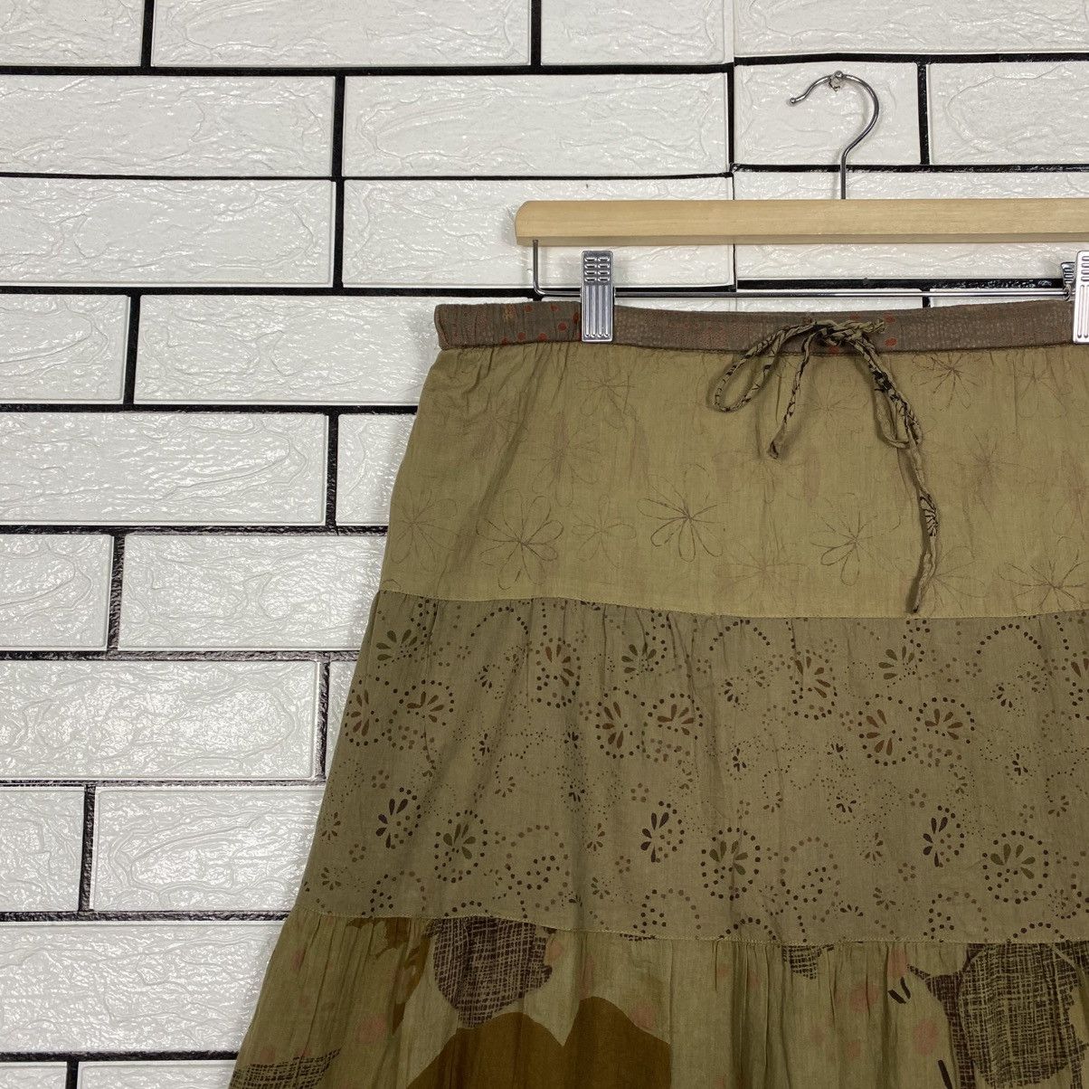 Japanese Brand 📌Vintage Long Skirt Full Print Design Unbranded Issey Miyake Size 32" / US 10 / IT 46 - 10 Thumbnail