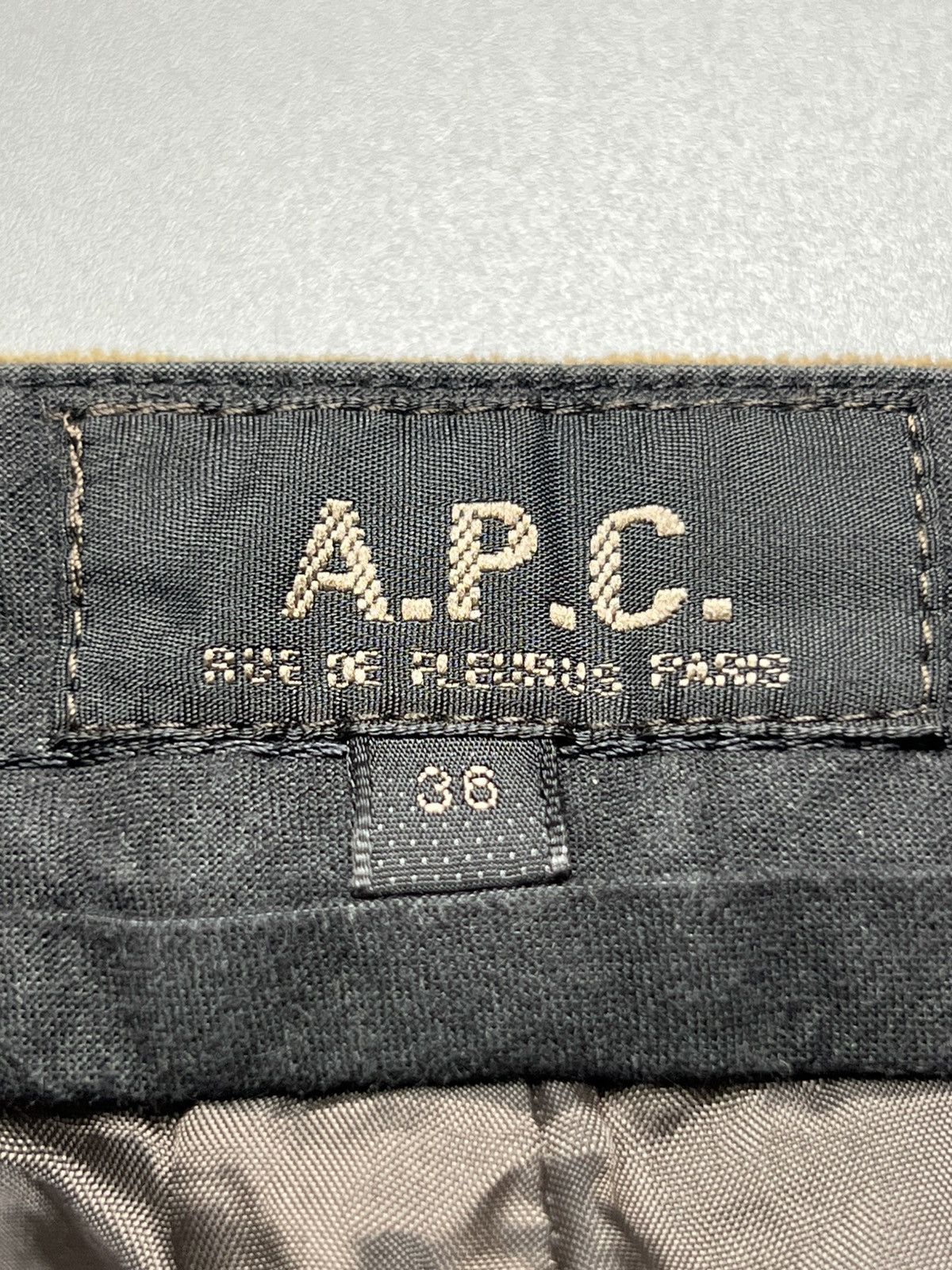 APC - Wide Leg Corduroy Belted style Brown Pants