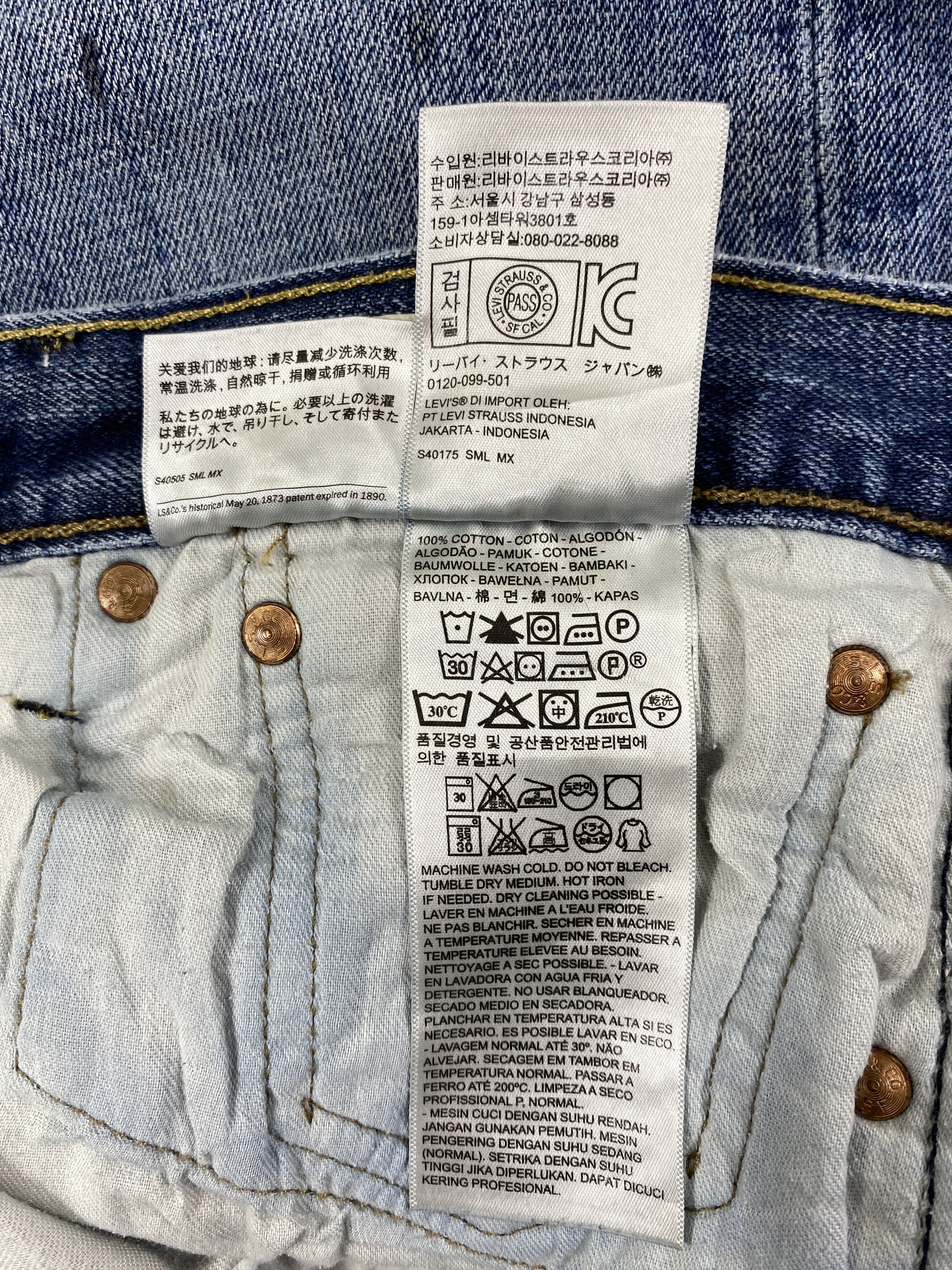 Levi's Distressed Blue Vintage Levi's 501 30x29.5 Denim -JN1656 Size US 30 / EU 46 - 9 Thumbnail