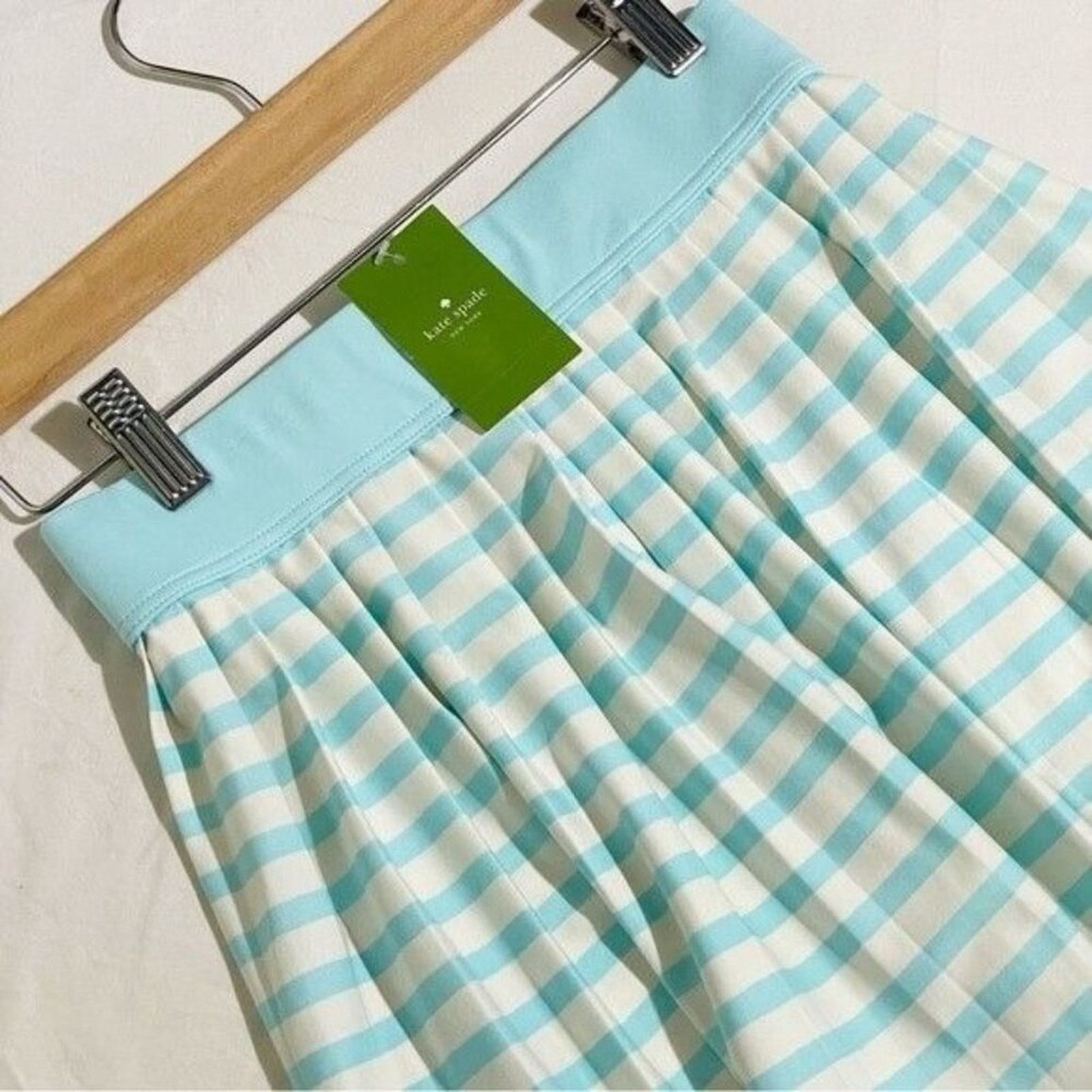 Kate Spade Kate Spade Coverup Skirt XS NWT Nahant Shore Blue White Size ONE SIZE - 9 Thumbnail