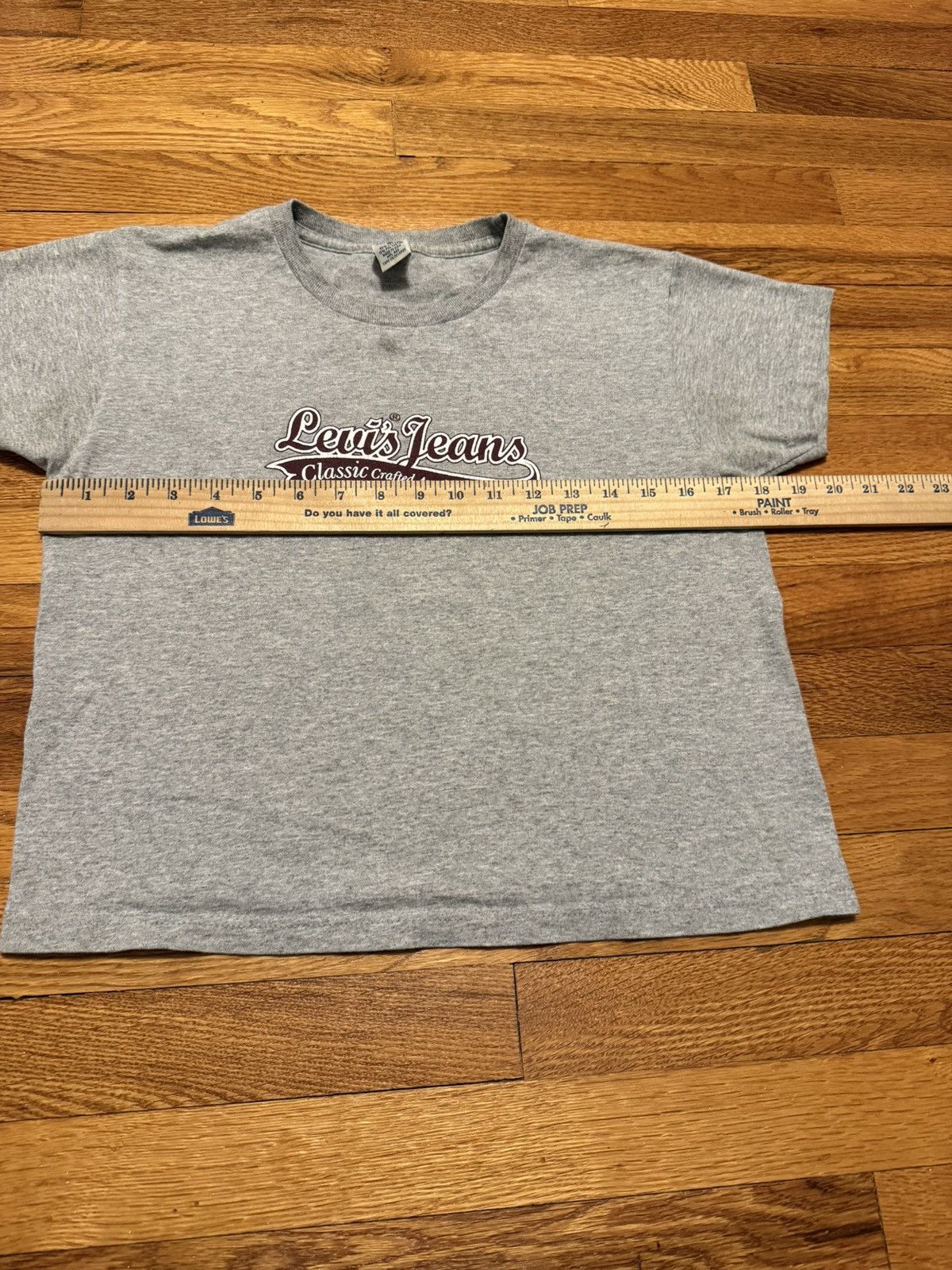 Levi's Vintage Clothing Vintage 90s Levi’s Womans Cropped 18x20 Baby Tee T Shirt Size M / US 6-8 / IT 42-44 - 5 Thumbnail