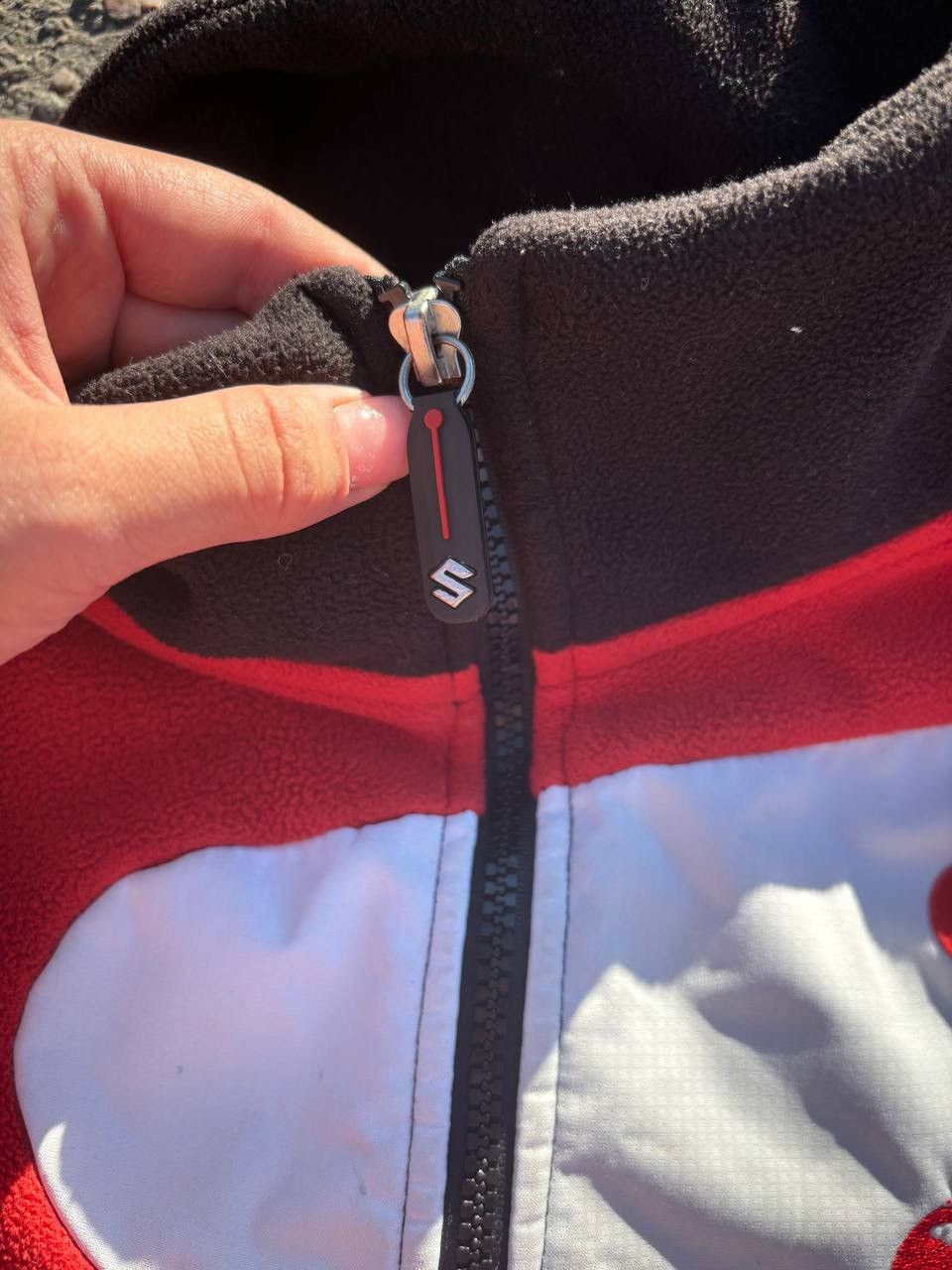 Japanese Brand × Vintage Vintage Y2K Suzuki full zip fleece Racing Motosport Size US XL / EU 56 / 4 - 7 Thumbnail