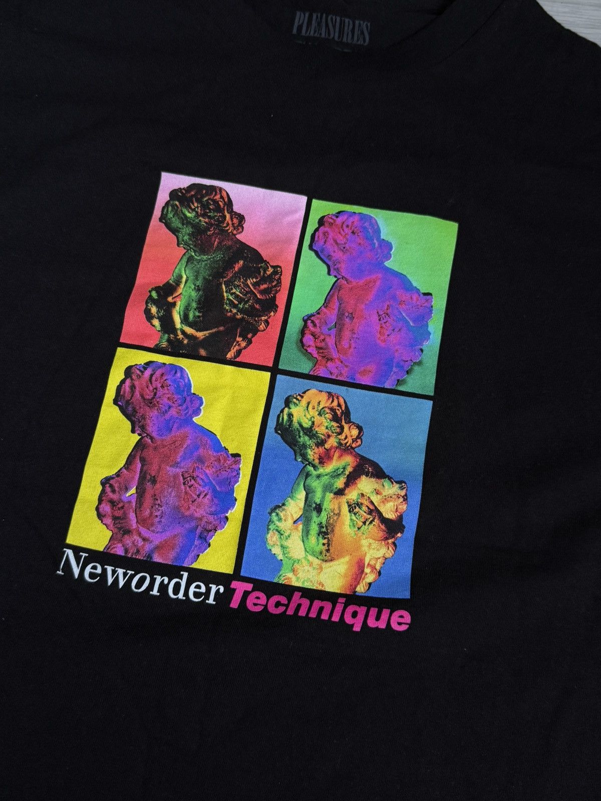 Pleasures PUBASURES NEW ORDER T-shirt Neworder Technique Size US M / EU 48-50 / 2 - 2 Thumbnail