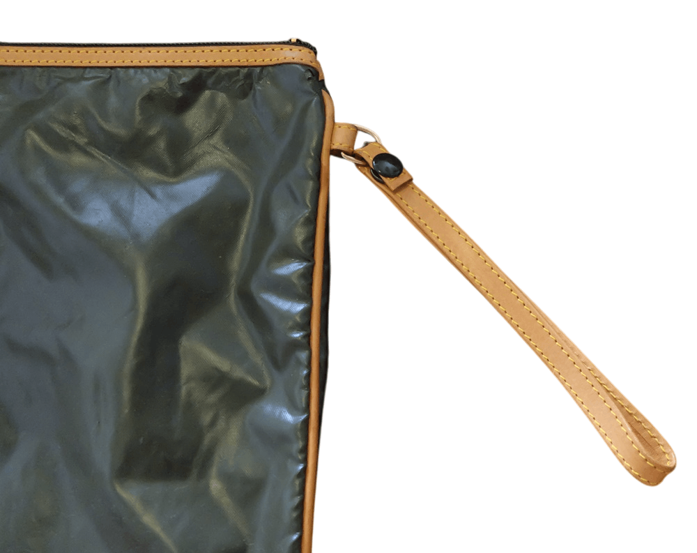 Vintage Hunting World Leather Clutch Bag – Made in Italy Size ONE SIZE - 3 Thumbnail
