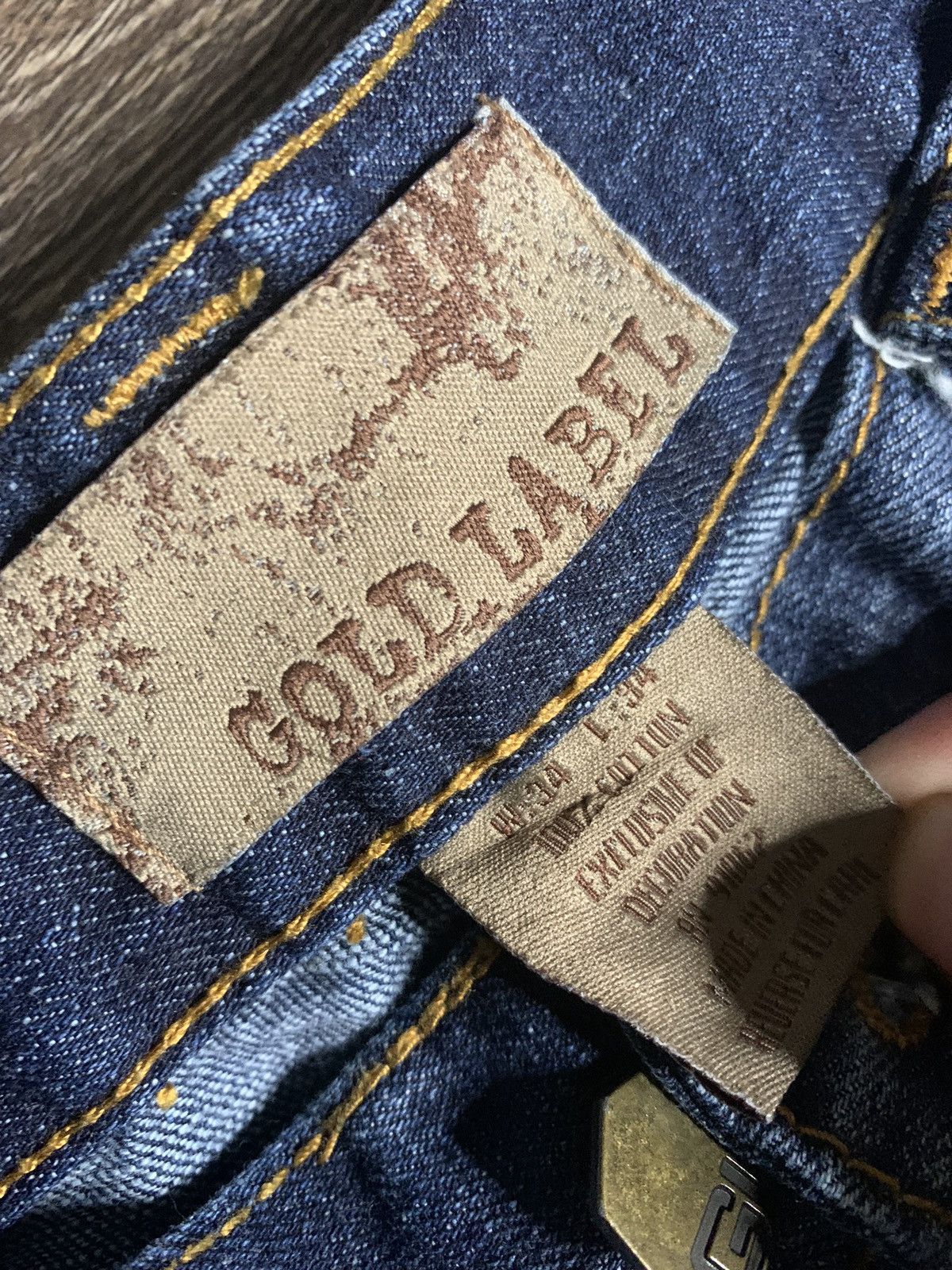 Other Gold Label Distressed Denim Jeans Size US 34 / EU 50 - 2 Thumbnail