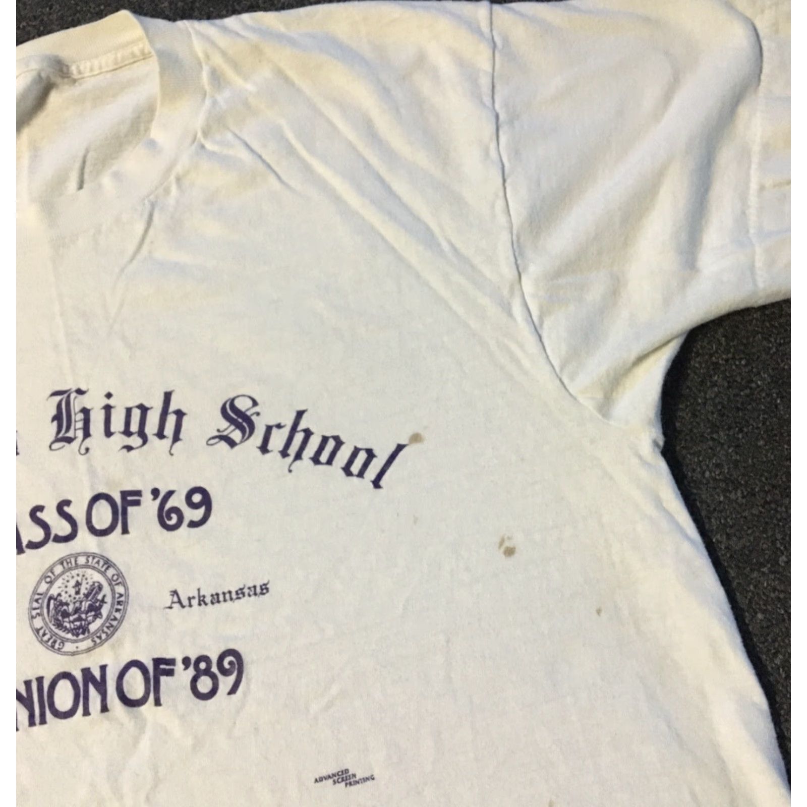 Vintage VINTAGE El Dorado High School Class Of 69 Reunion Faded Distressed Shirt M Size US M / EU 48-50 / 2 - 7 Thumbnail