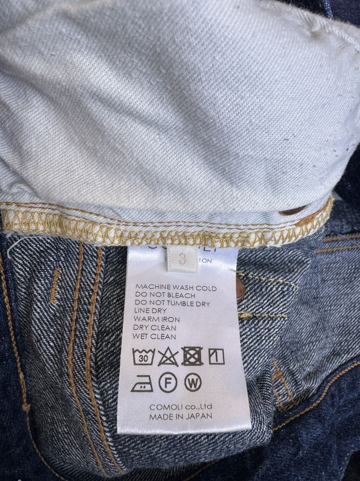 Comoli Comoli 5p jeans Size US 34 / EU 50 - 5 Thumbnail