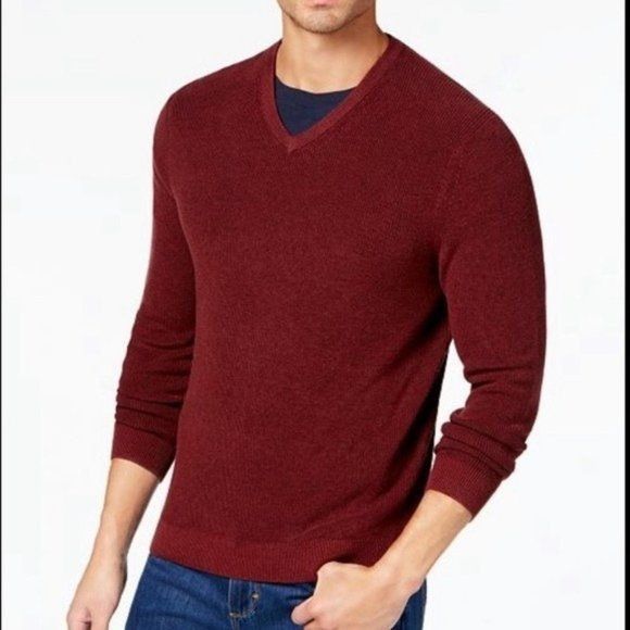 Tommy Bahama Tommy Bahama Las Palmas Reversible V-Neck Sweater Size Med Size US M / EU 48-50 / 2 - 1 Thumbnail