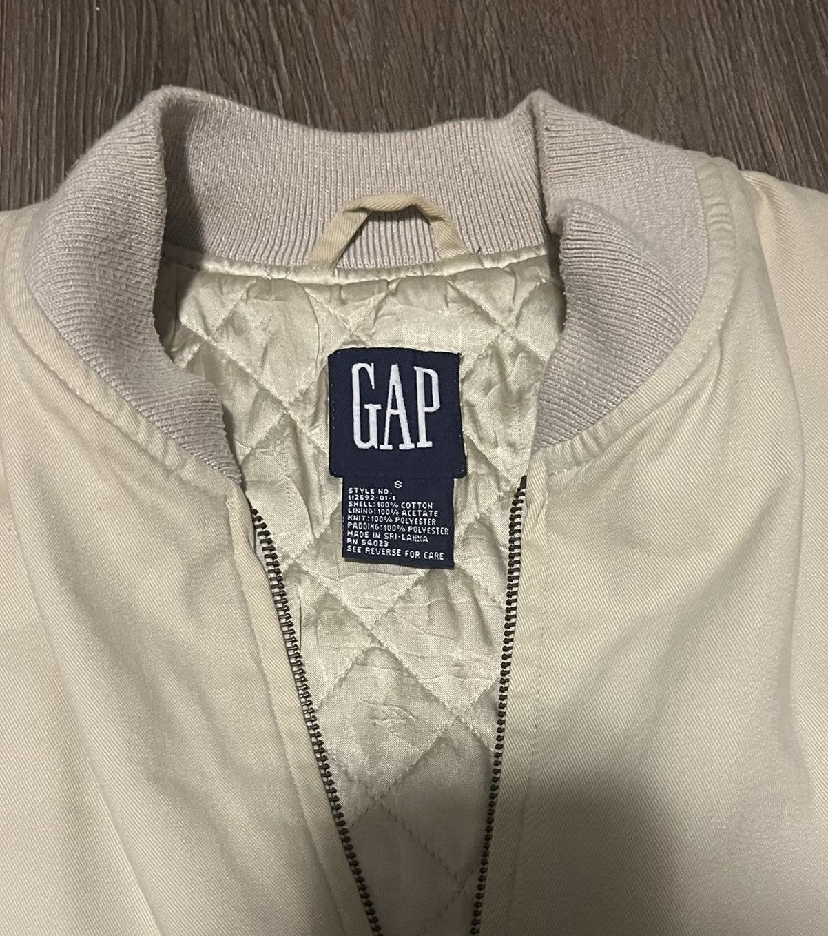ジャケット・アウター 1990s old gap khaki color bomber jacket Gap × Vintage Vintage 90s Gap Khaki Bomber Jacket | Grailed