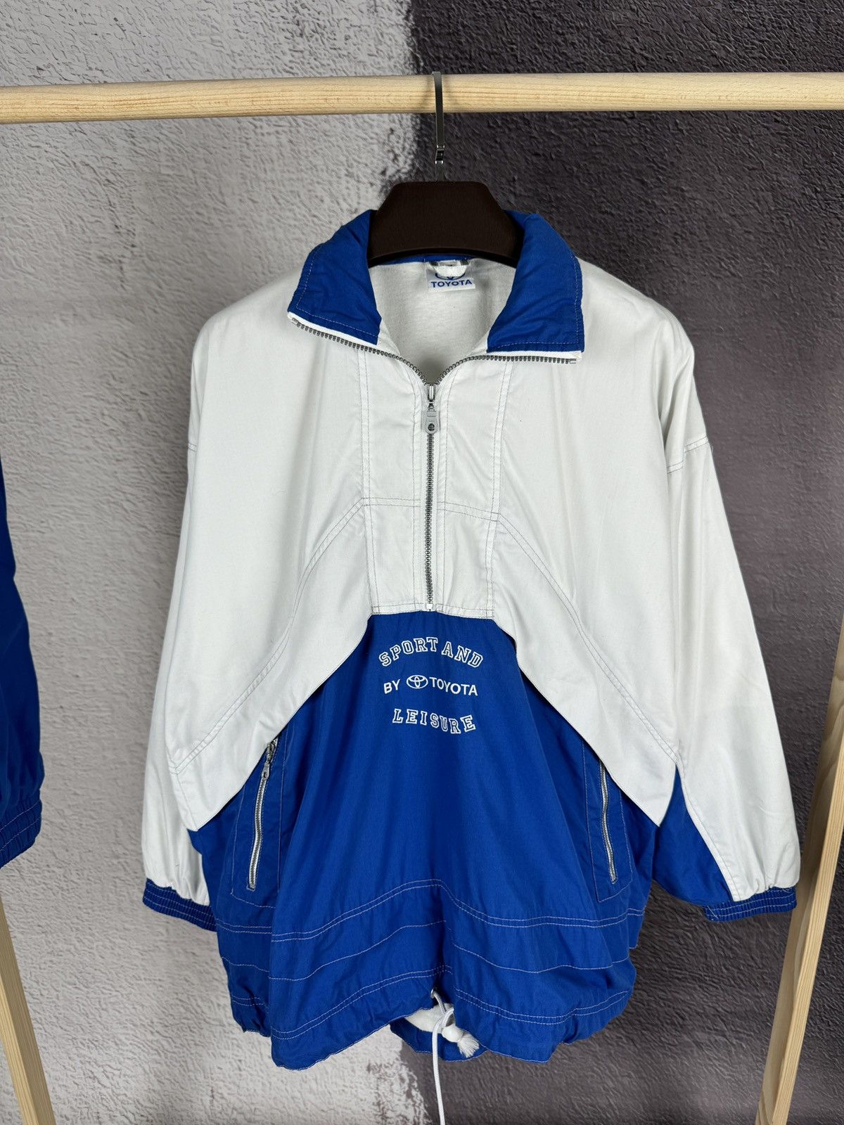 Vintage Toyota Sport & Leisure vintage track suit anorak half zip Size US M / EU 48-50 / 2 - 5 Thumbnail