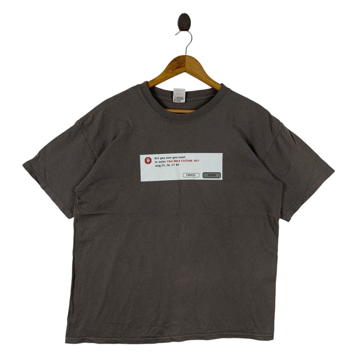 Japanese Brand FUJI ROCK FESTIVAL 1983 tower records tee Size US L / EU 52-54 / 3 - 1 Thumbnail