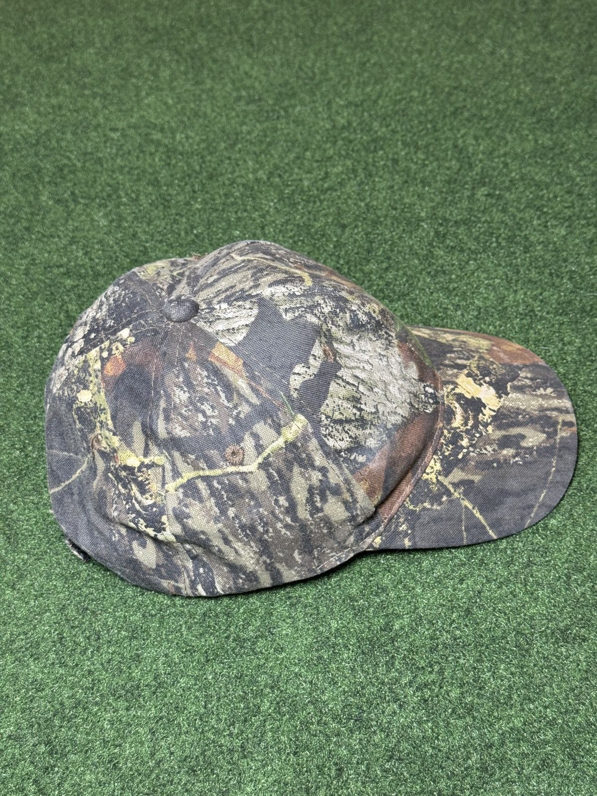 Mossy Oaks × Realtree Vtg Y2K Mossy Oak Real Tree Camo Woodland Baseball Cap Hat Size ONE SIZE - 2 Thumbnail
