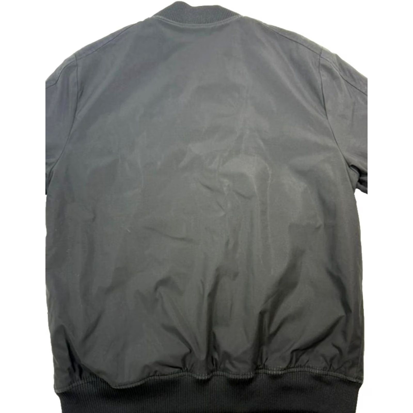 Vintage Liberto Men’s Black Full Zip Bomber Jacket Polyester Size L Size US L / EU 52-54 / 3 - 4 Thumbnail
