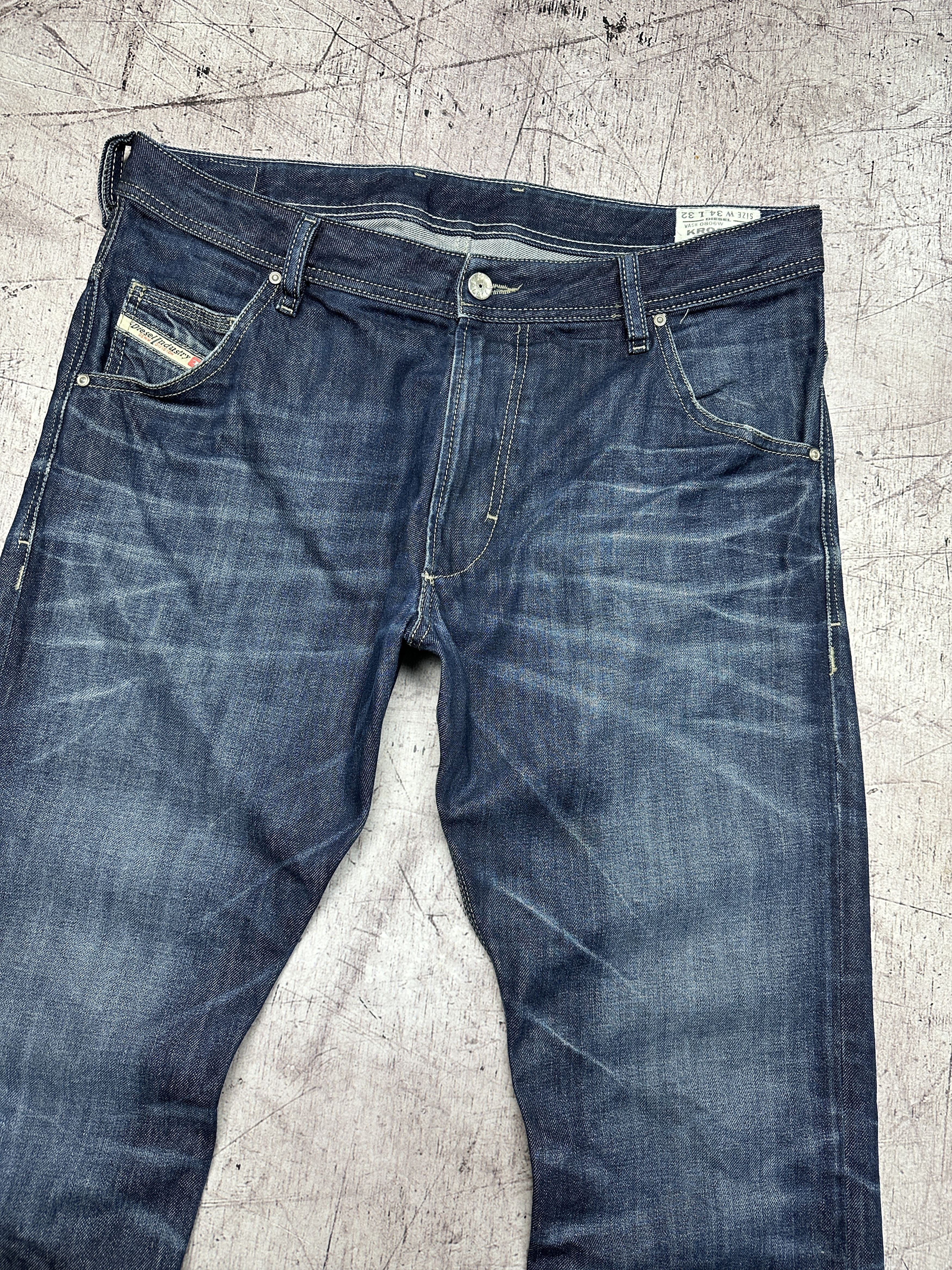 Diesel Diesel Krooley Mens Denim Pants Jeans Size US 34 / EU 50 - 2 Thumbnail
